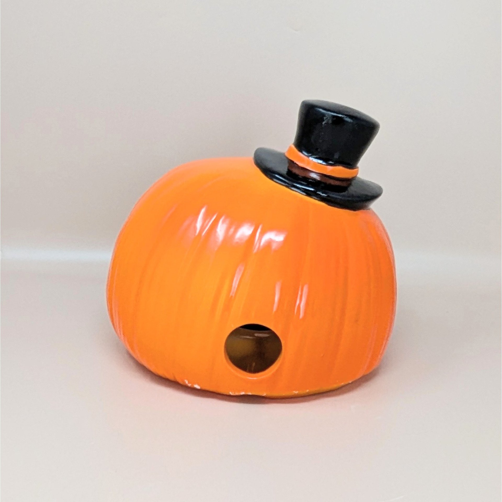 1990s PR Halloween Pumpkin Ceramic Light