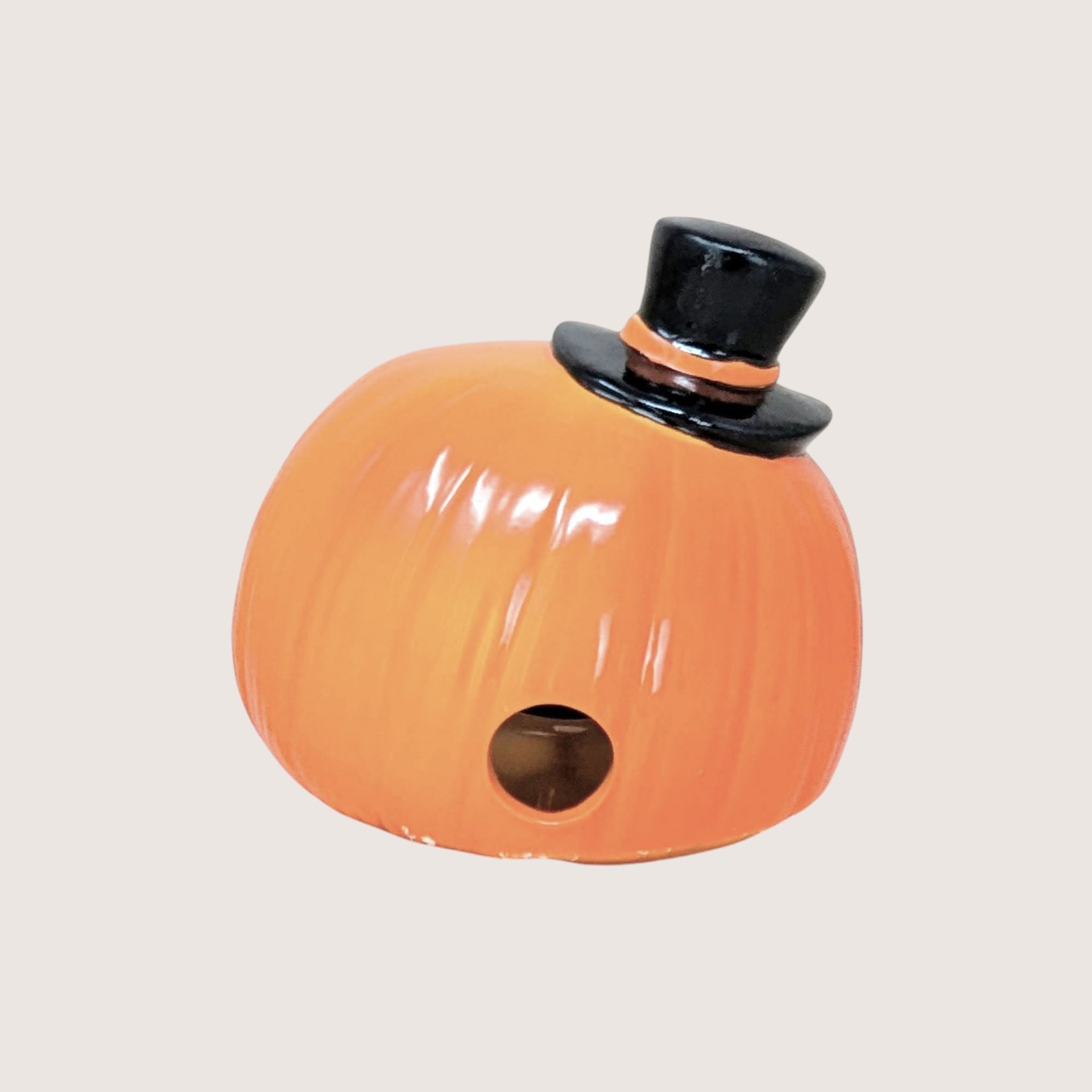 1990s PR Halloween Pumpkin Ceramic Light