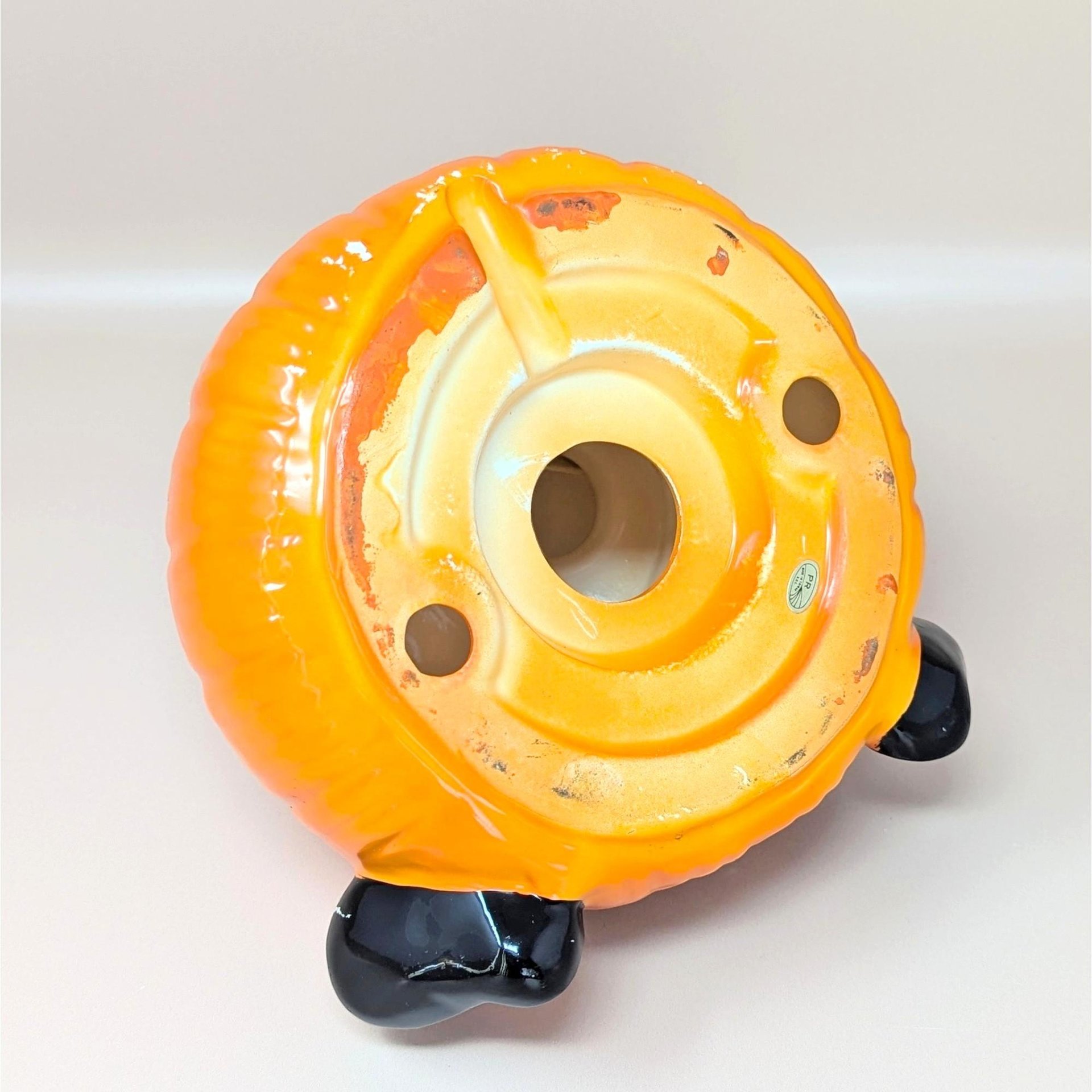 1990s PR Halloween Pumpkin Ceramic Light