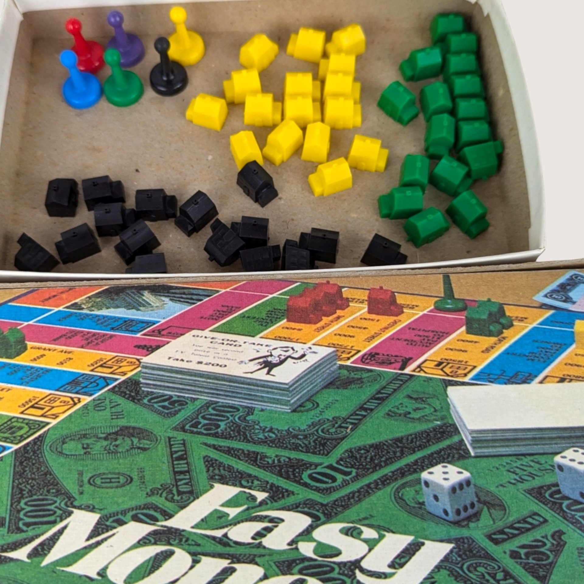 1974 Milton Bradley Easy Money Game