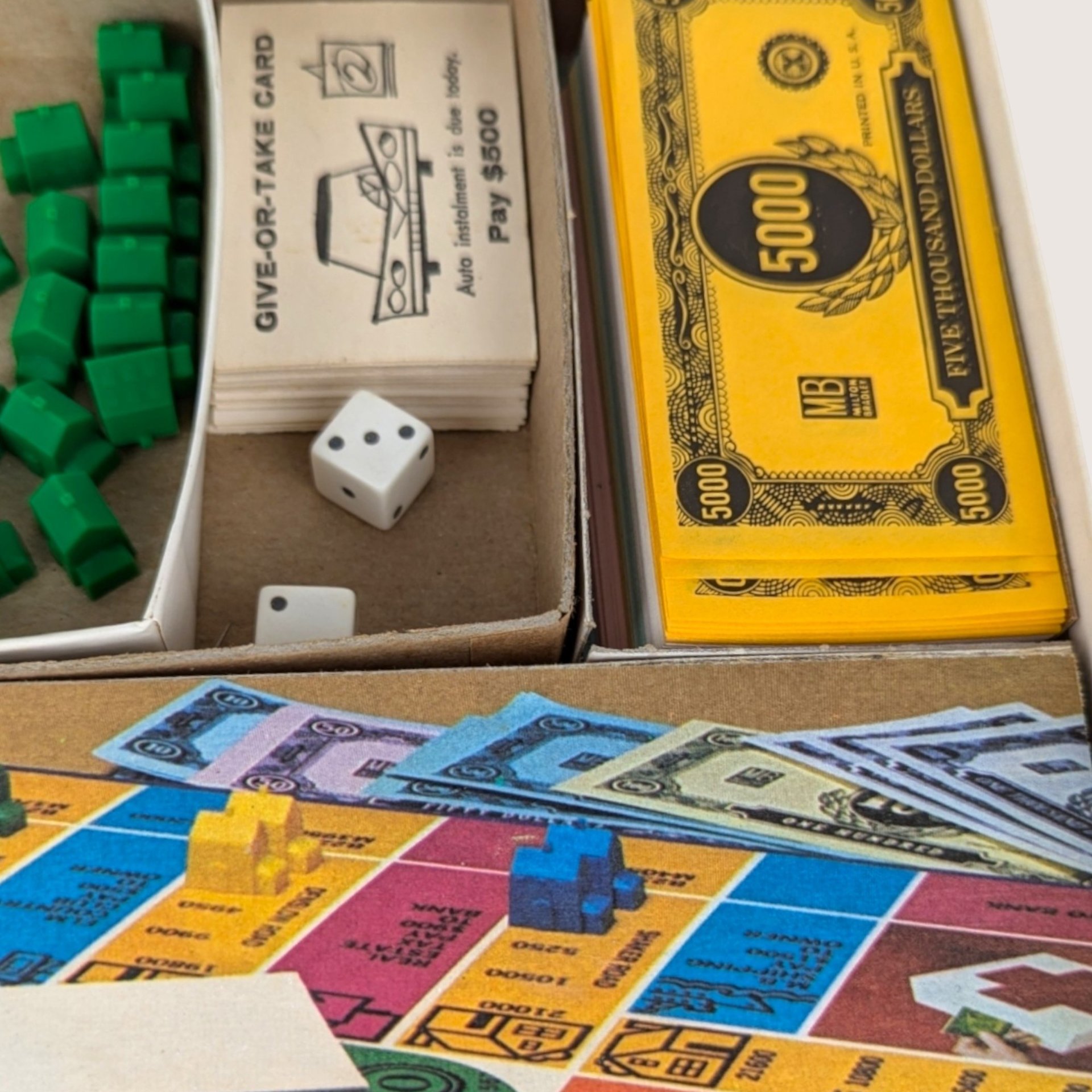 1974 Milton Bradley Easy Money Game