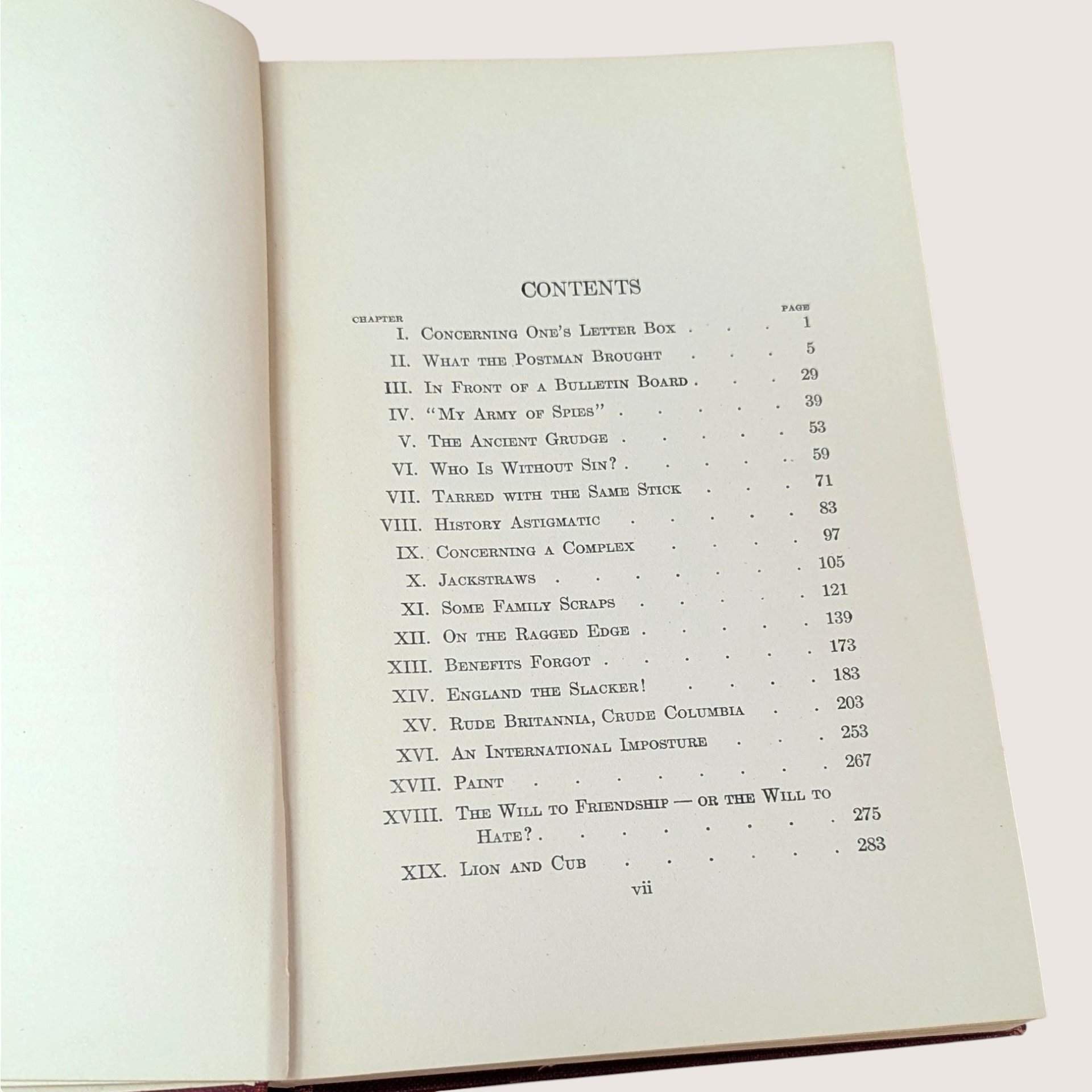 1920 A Straight Deal or The Ancient Grudge by Owen Wister Hardcover Book.