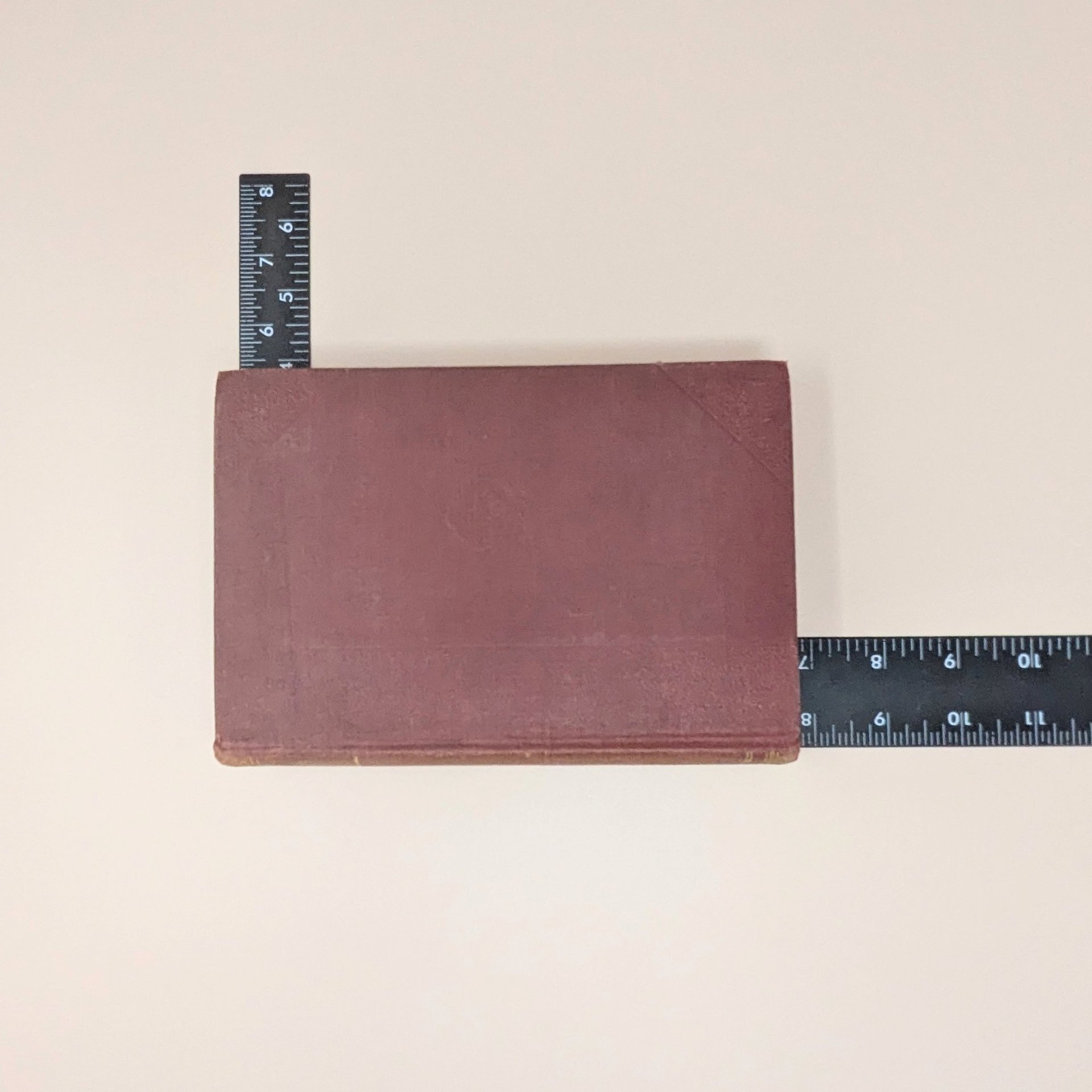 Antique Robert Brownings Poems Hardcover Book