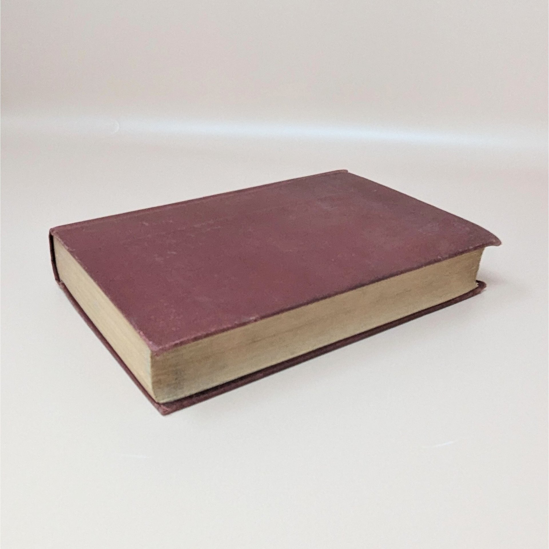 Antique Robert Brownings Poems Hardcover Book