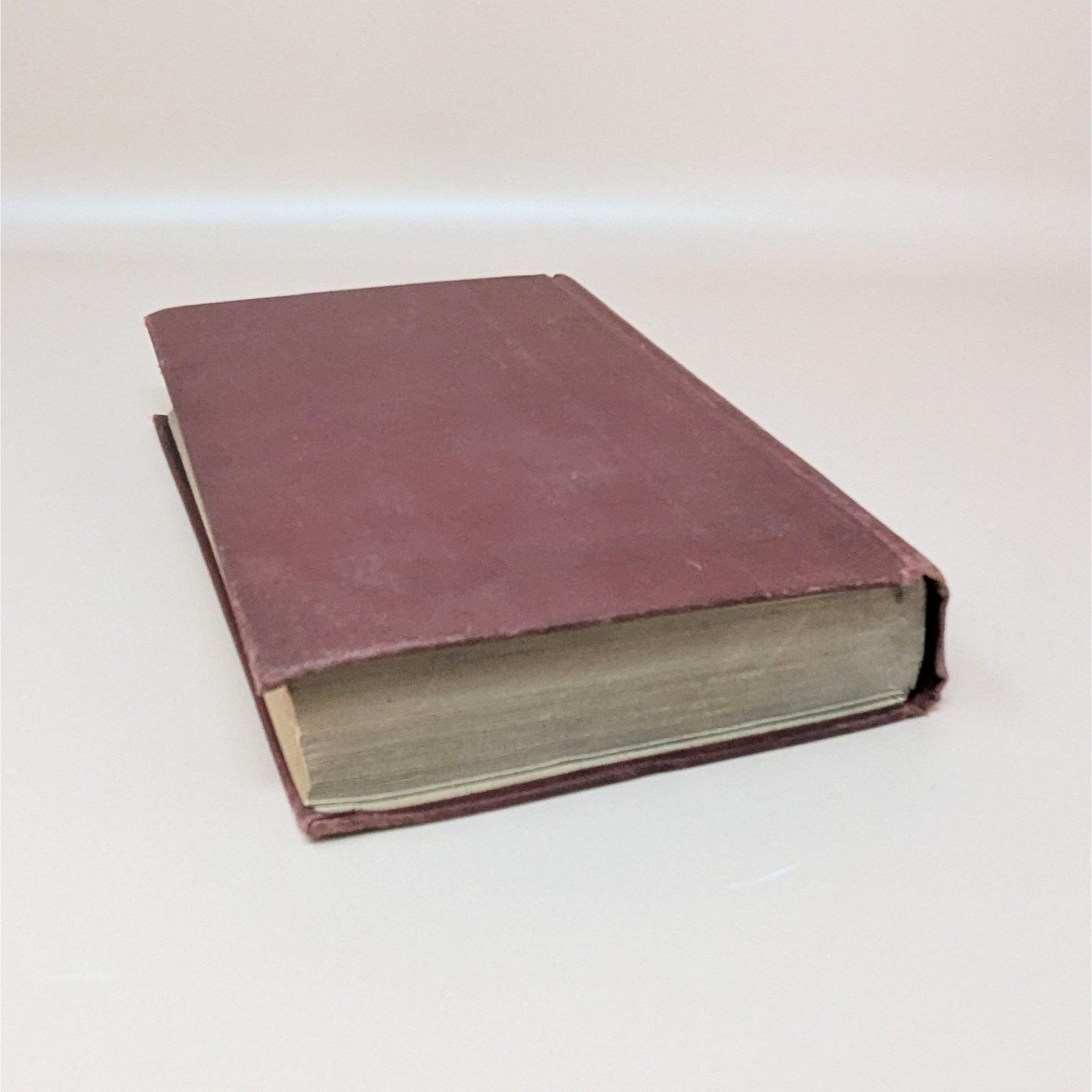 Antique Robert Brownings Poems Hardcover Book