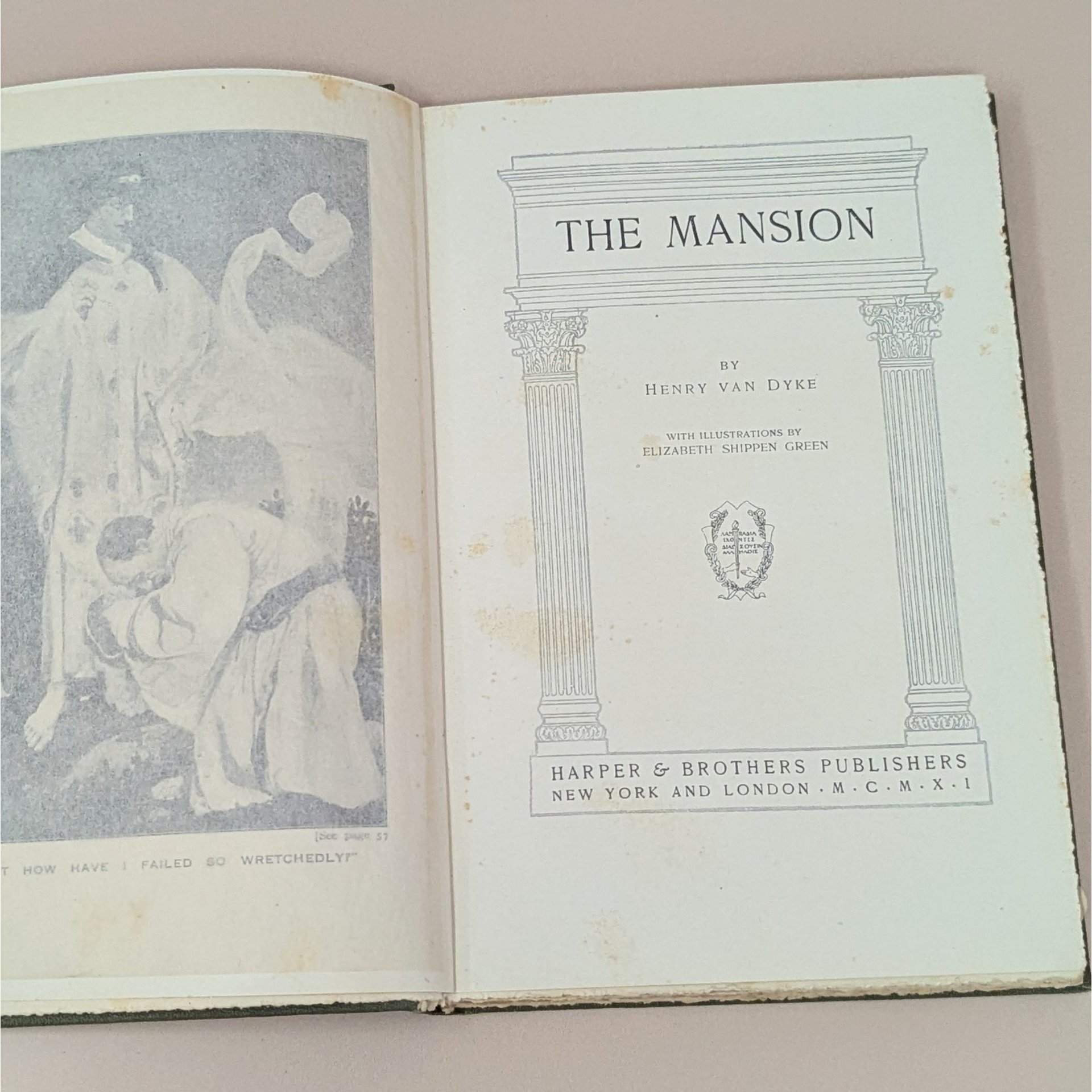 Harper & Brothers: The Mansion Hardcover Book – Henry Van Dyke Prose