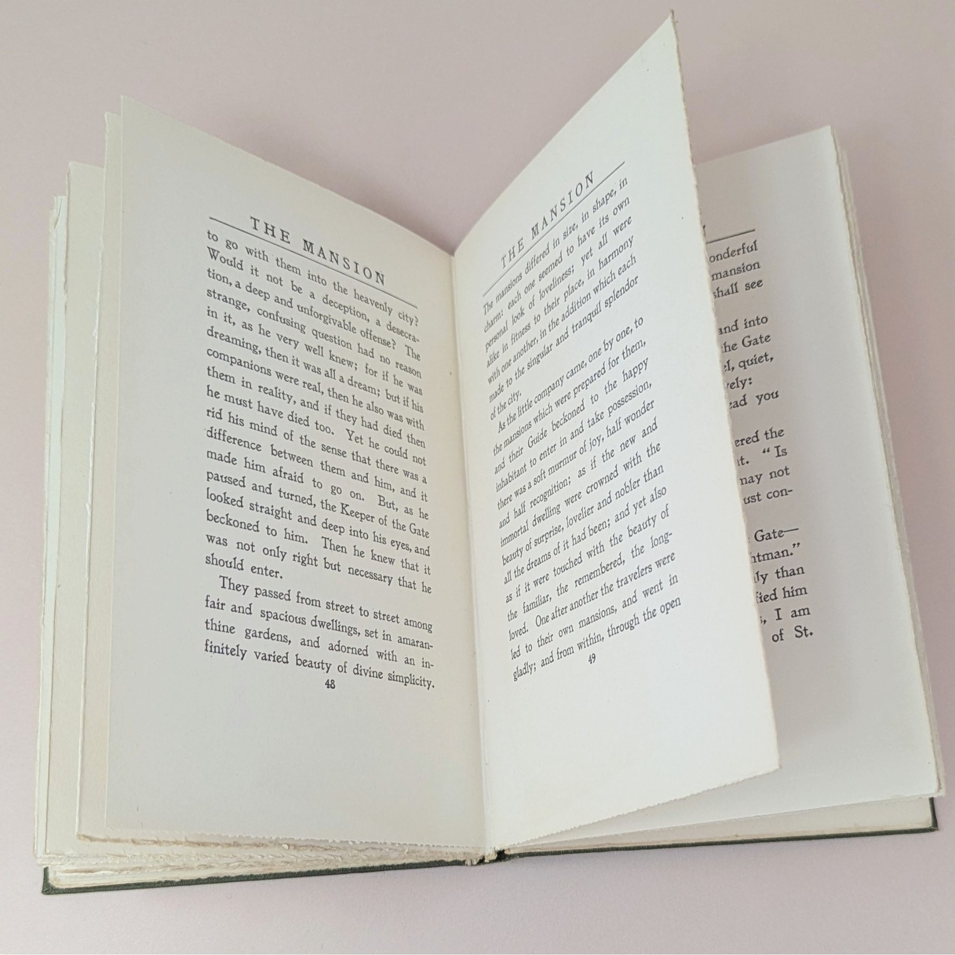 The Mansion Henry Van Dyke Hardcover Book 
