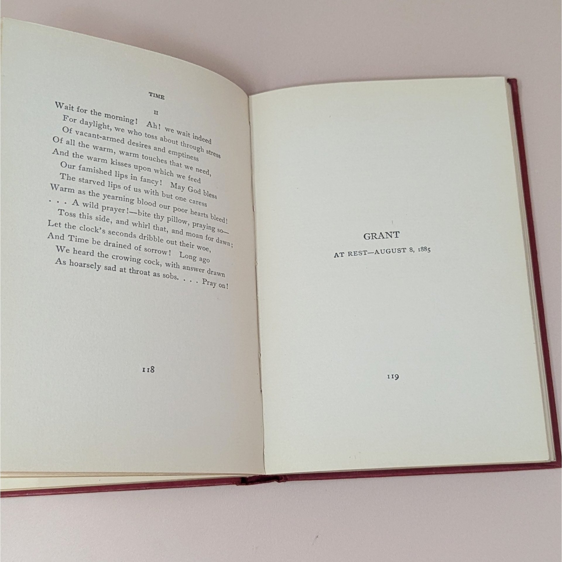 Afterwhiles Hardcover Book – James Whitcomb Riley Poetry