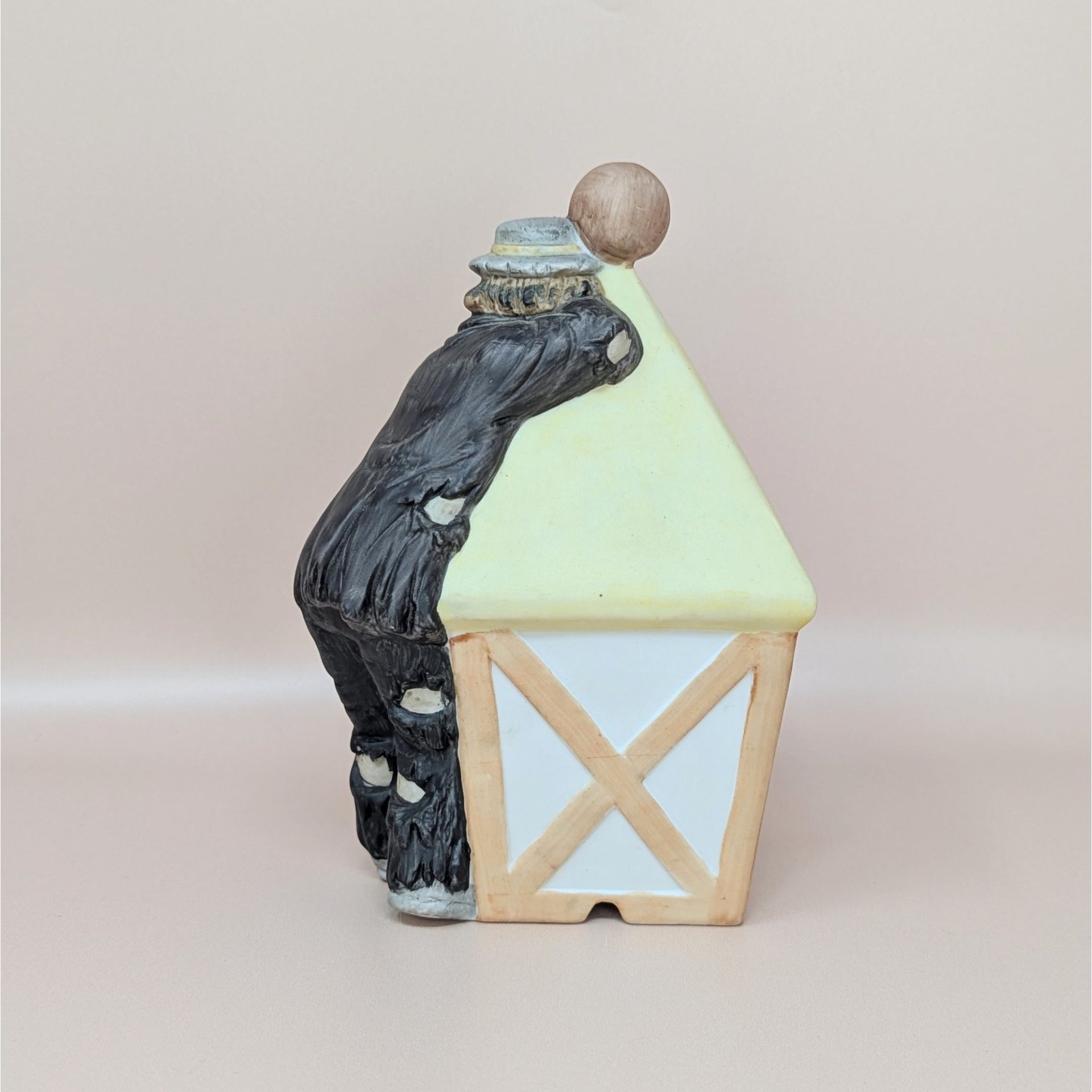 Flambro Emmett Kelly Jr. Clown Lantern Figurine