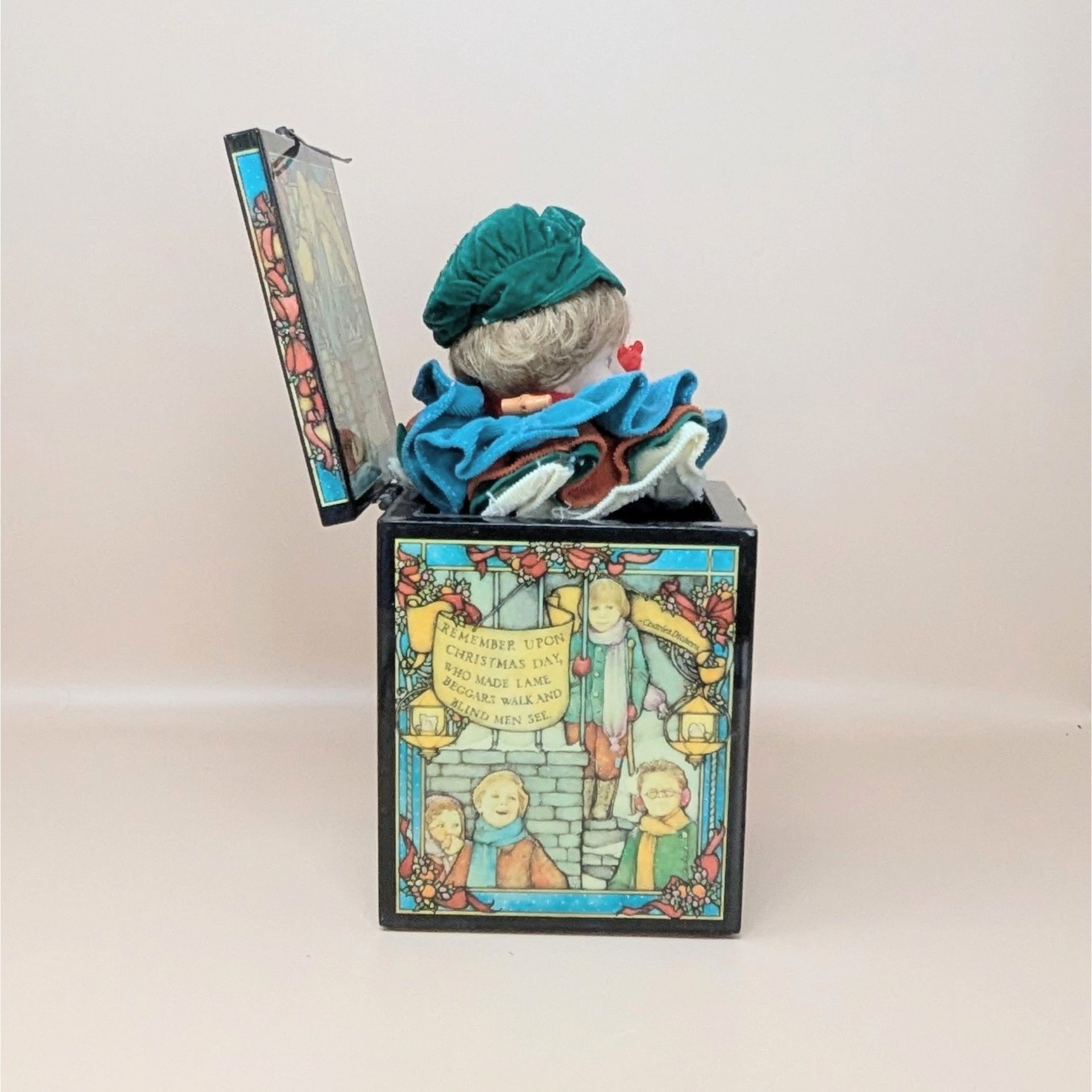 1988 Enesco Tiny Tim Music Box 