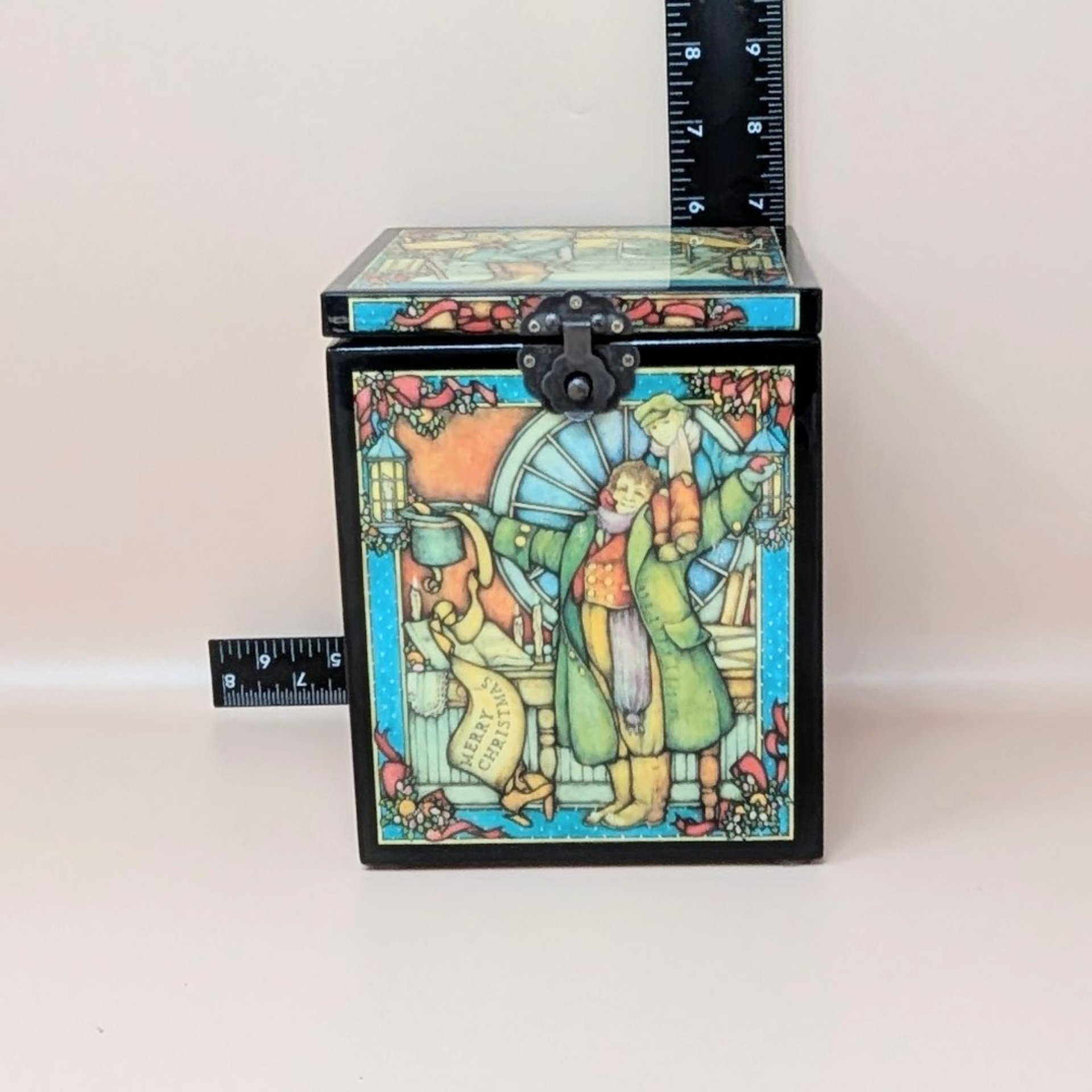 1988 Enesco Tiny Tim Music Box 