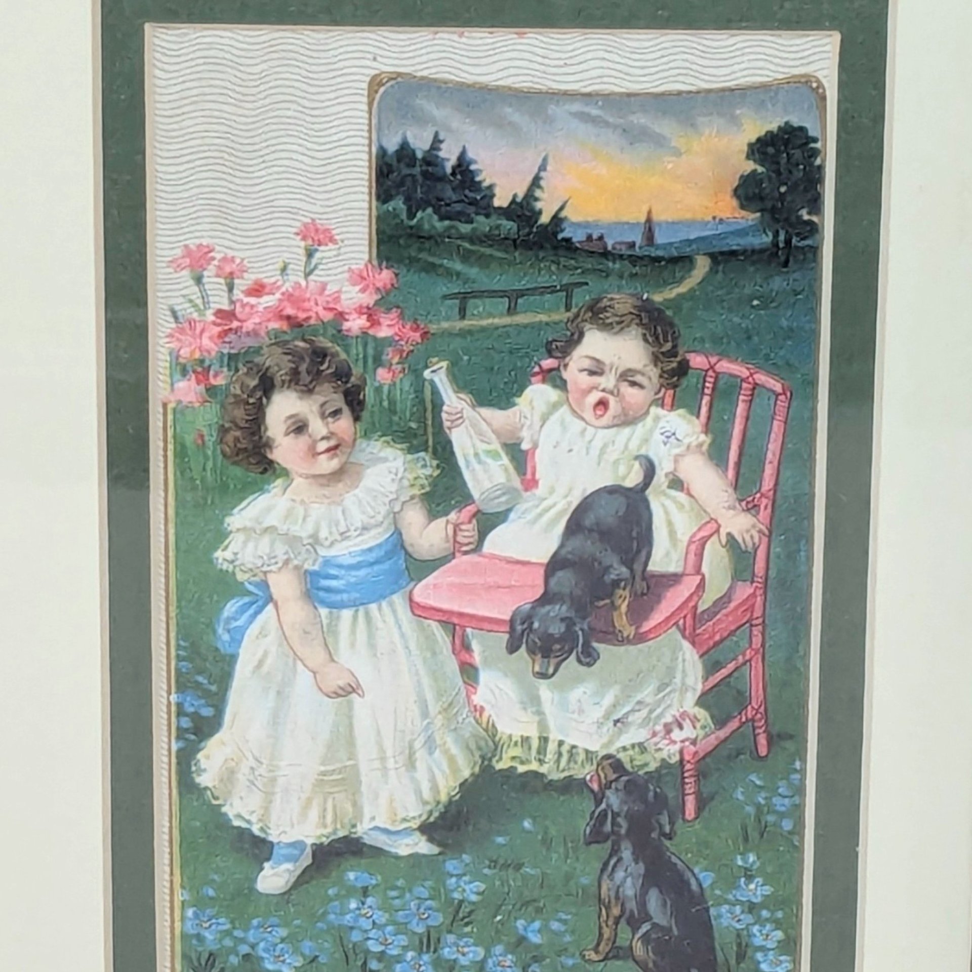 Sasparella Advertising Cards Framed Art Set of 2