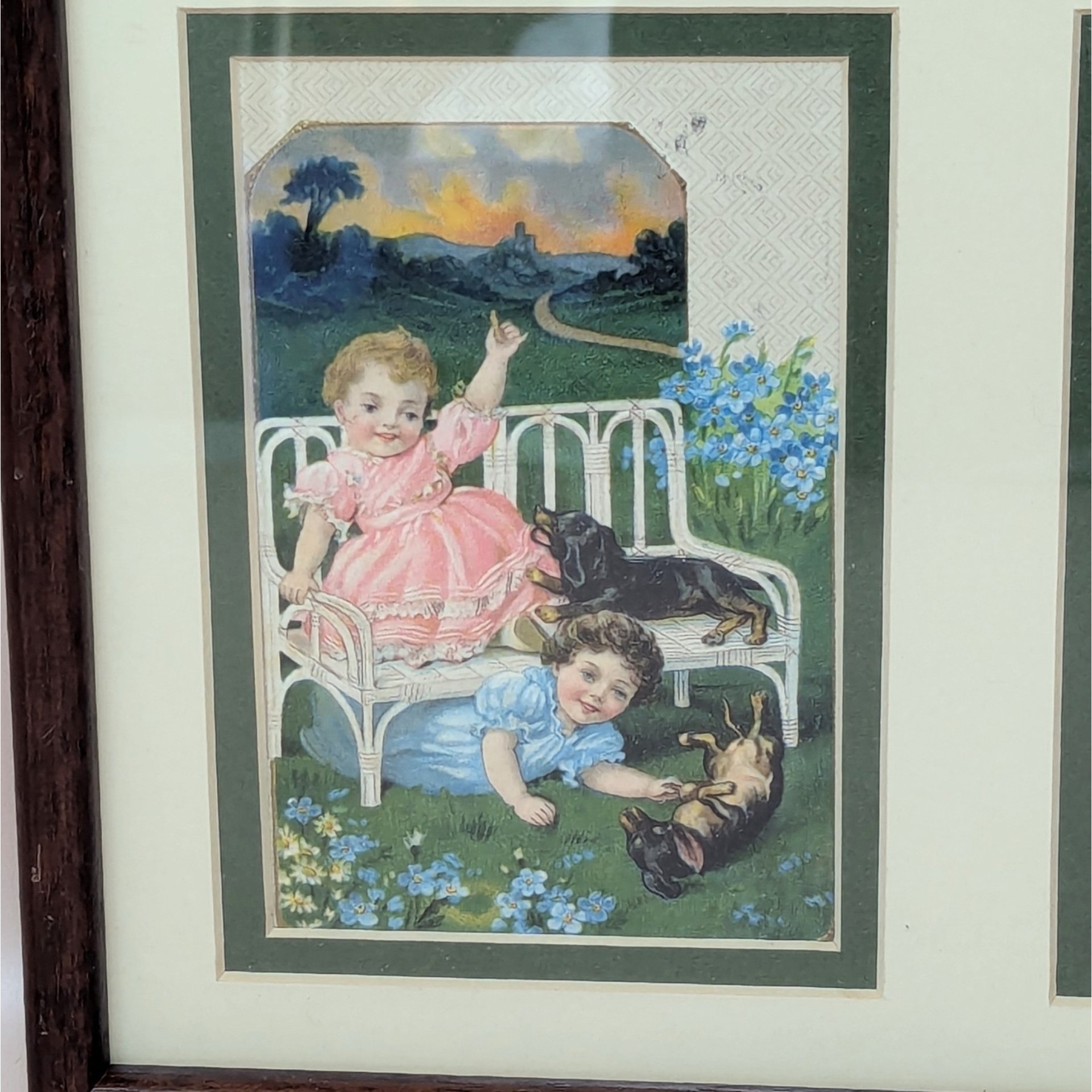 Sasparella Advertising Cards Framed Art Set of 2