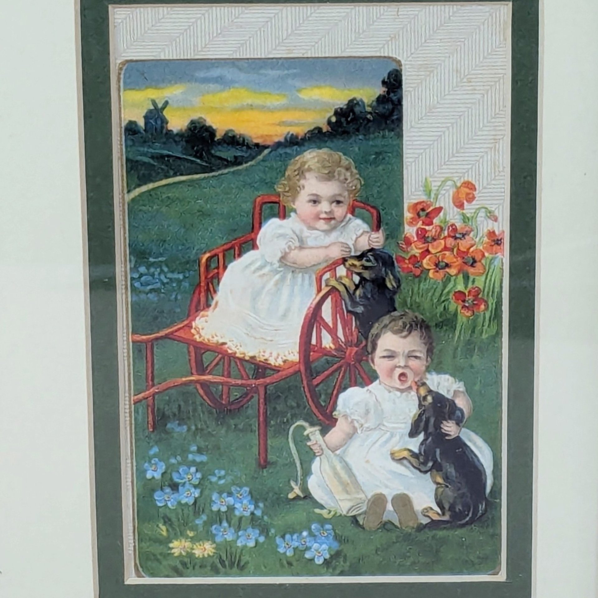 Sasparella Advertising Cards Framed Art Set of 2