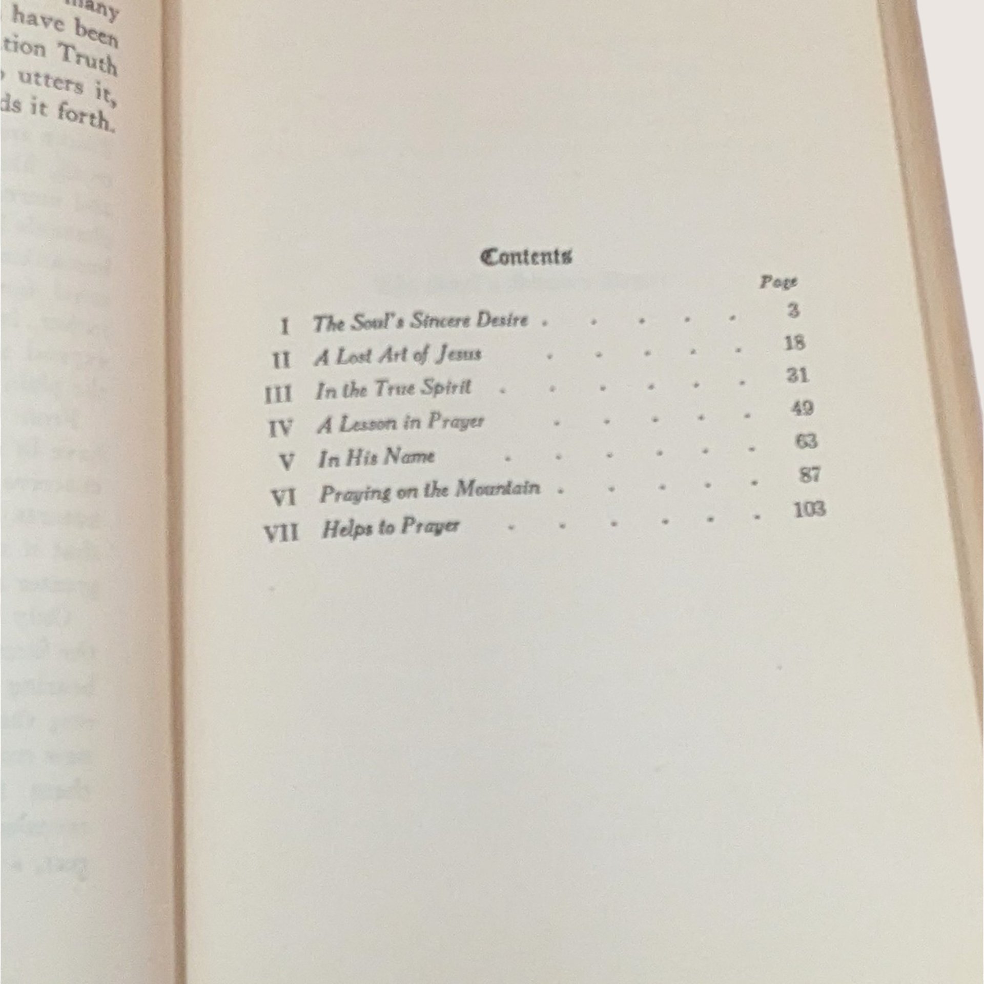 1946 The Soul's Sincere Desire Glenn Clark Hardcover Book