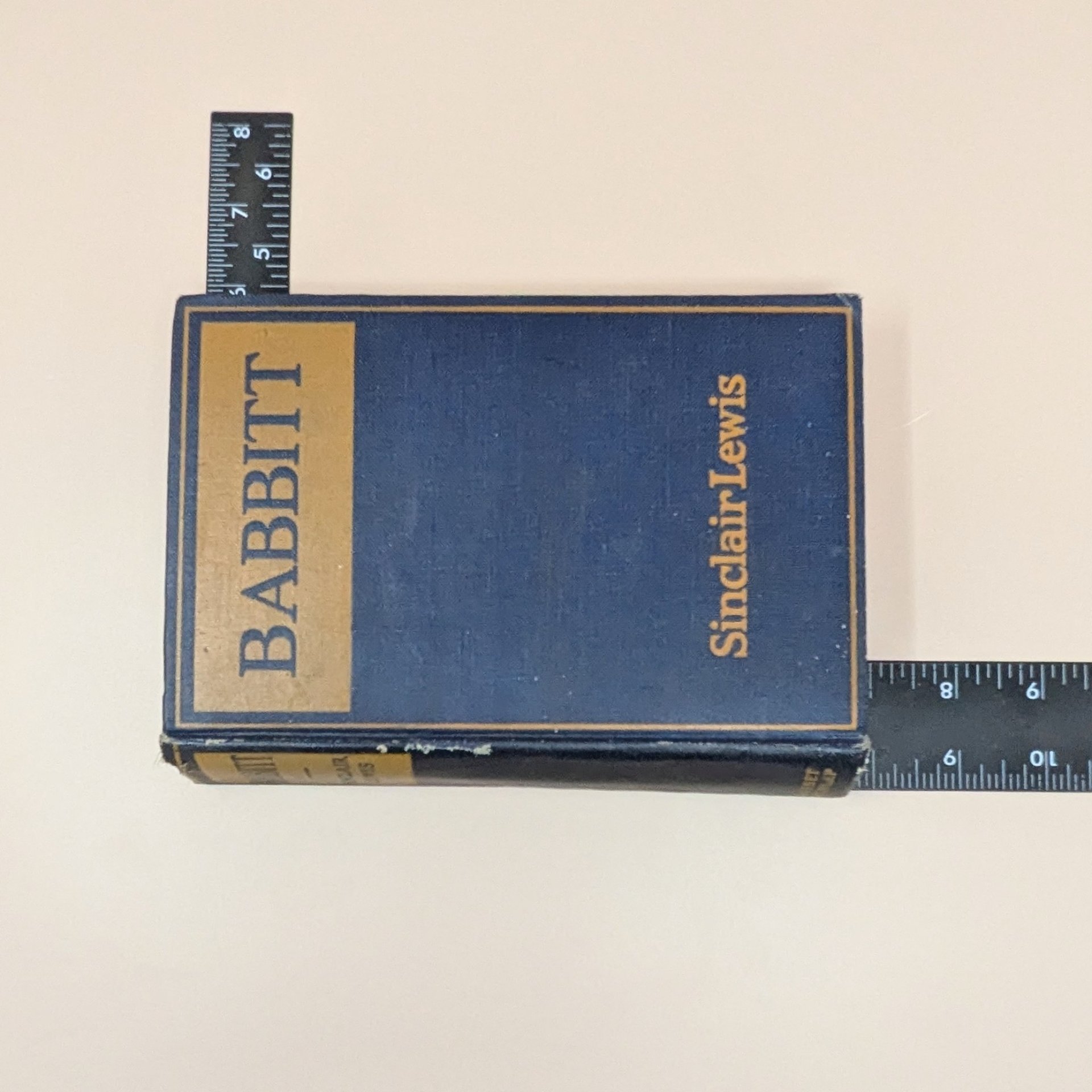 1922 Babbitt Hardcover – Sinclair Lewis – Jazz Age Social Satire