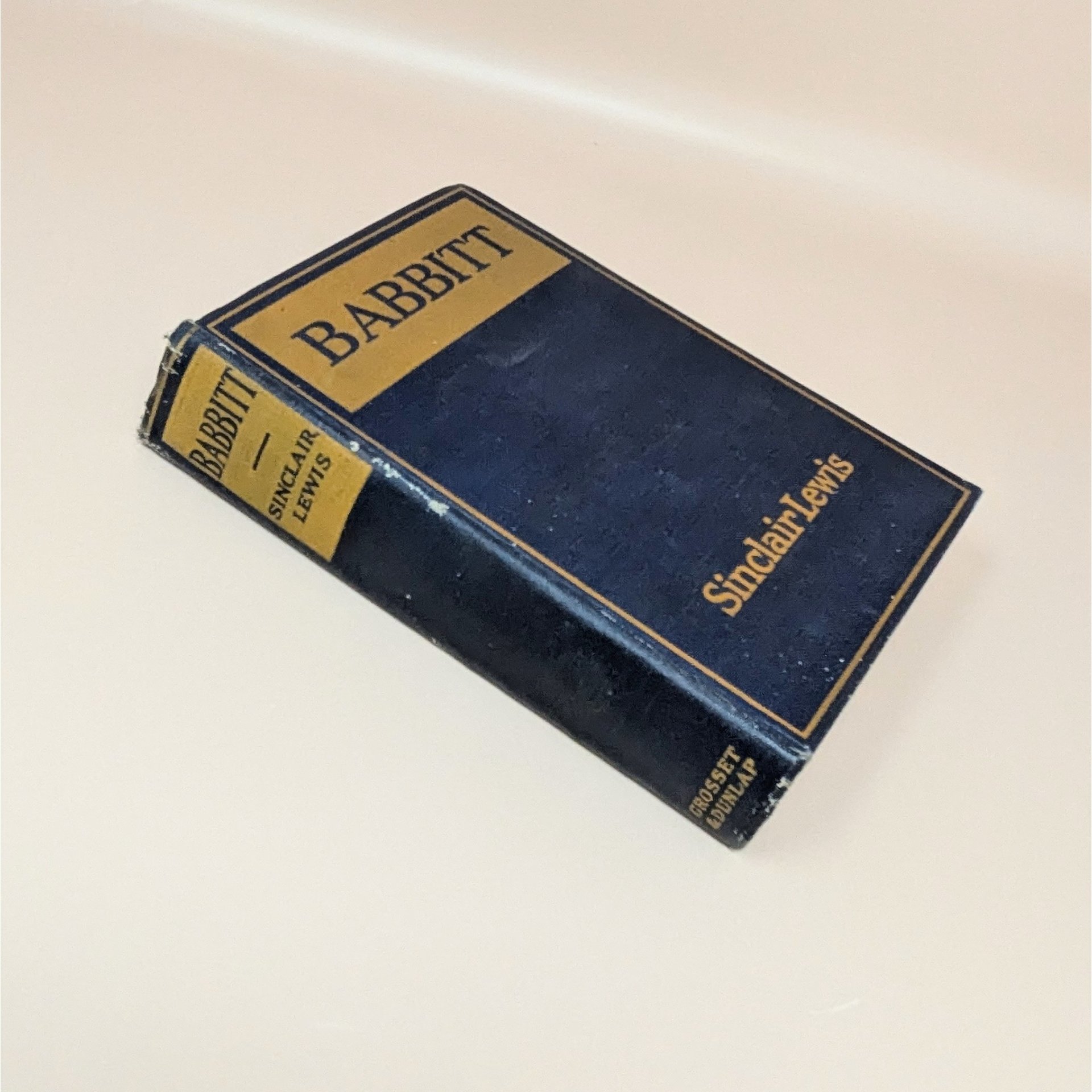 1922 Babbitt Hardcover – Sinclair Lewis – Jazz Age Social Satire