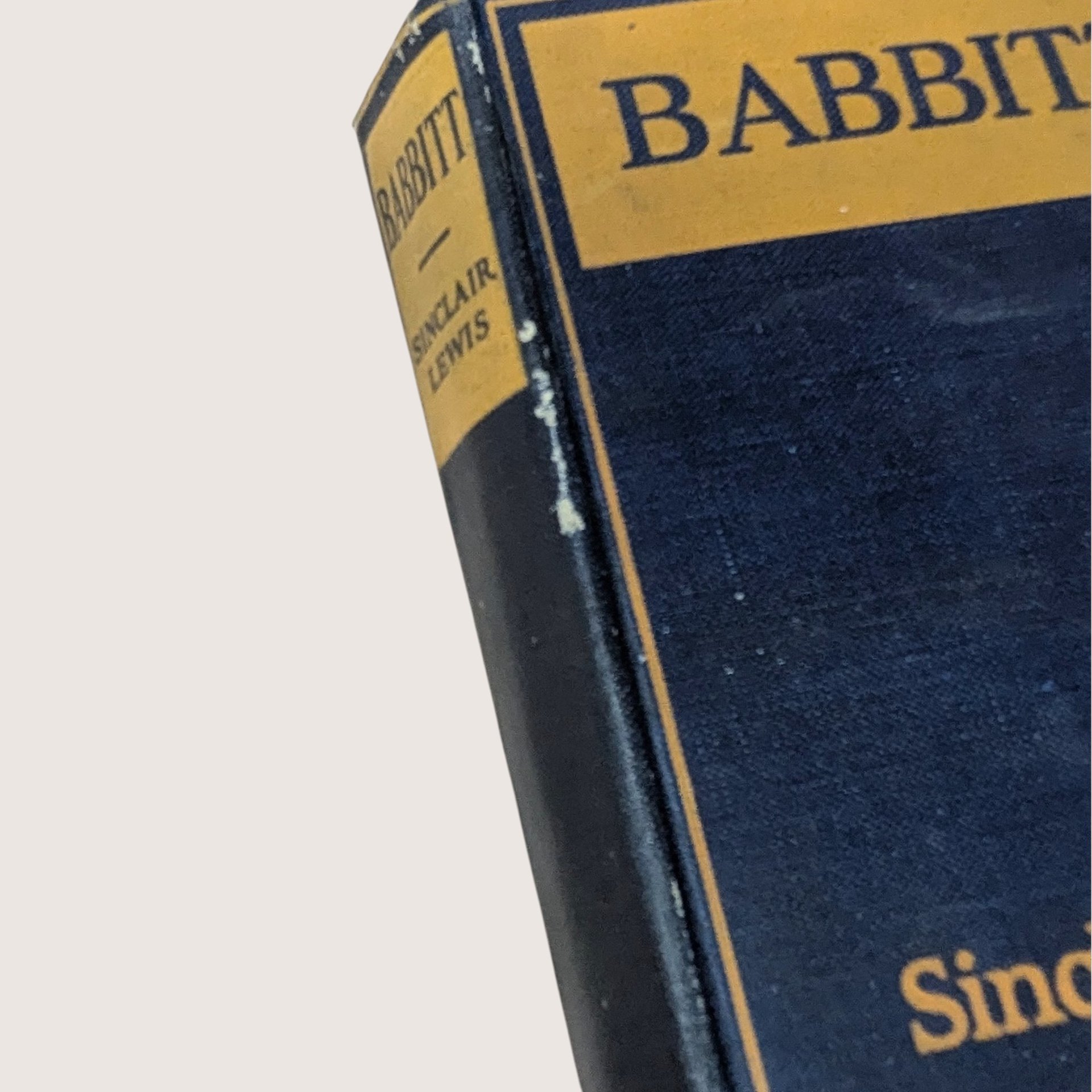 1922 Babbitt Sinclair Lewis Hardcover Book
