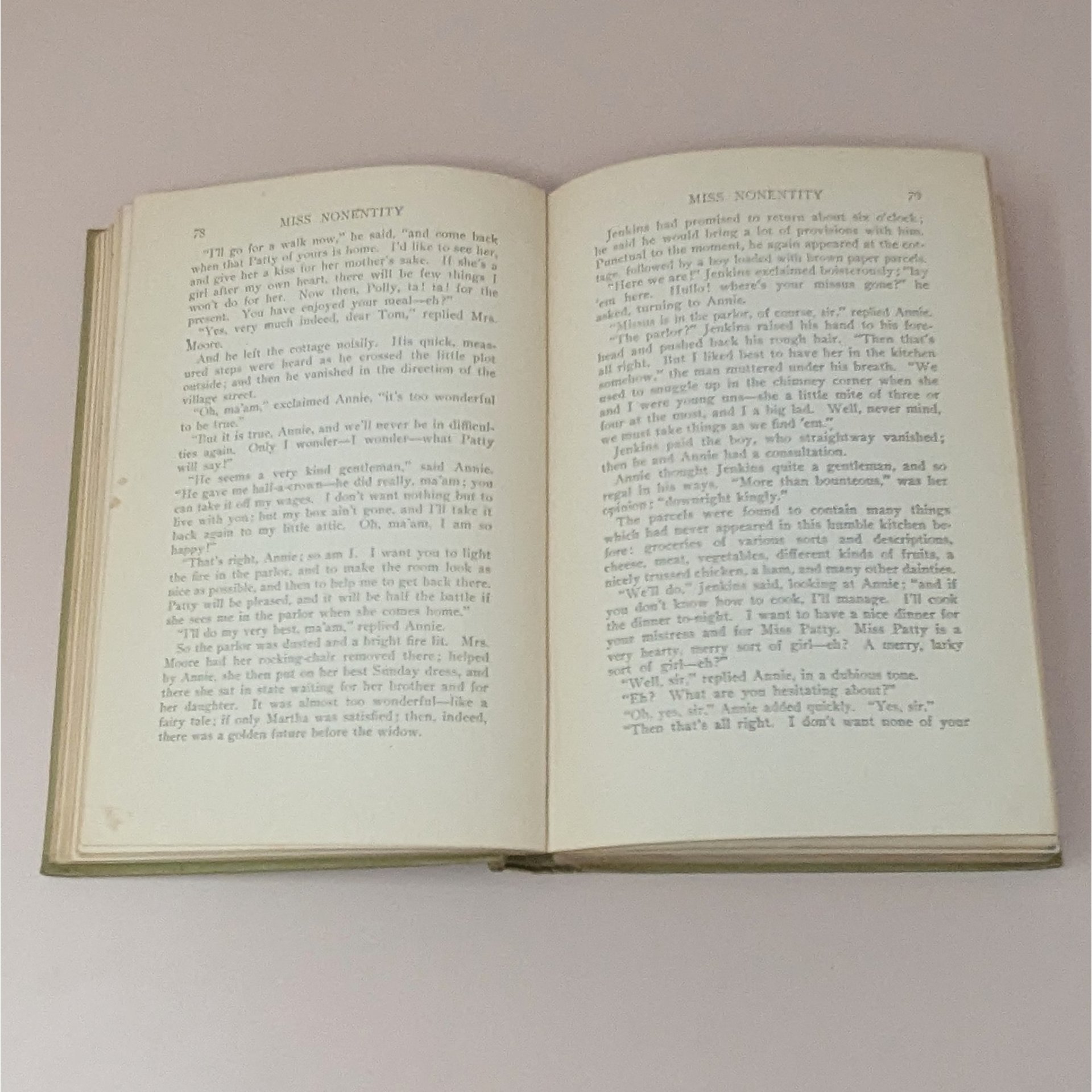 1900 Miss Nonentity Hardcover – Mrs. L.T. Meade – Victorian Girls' Fiction 