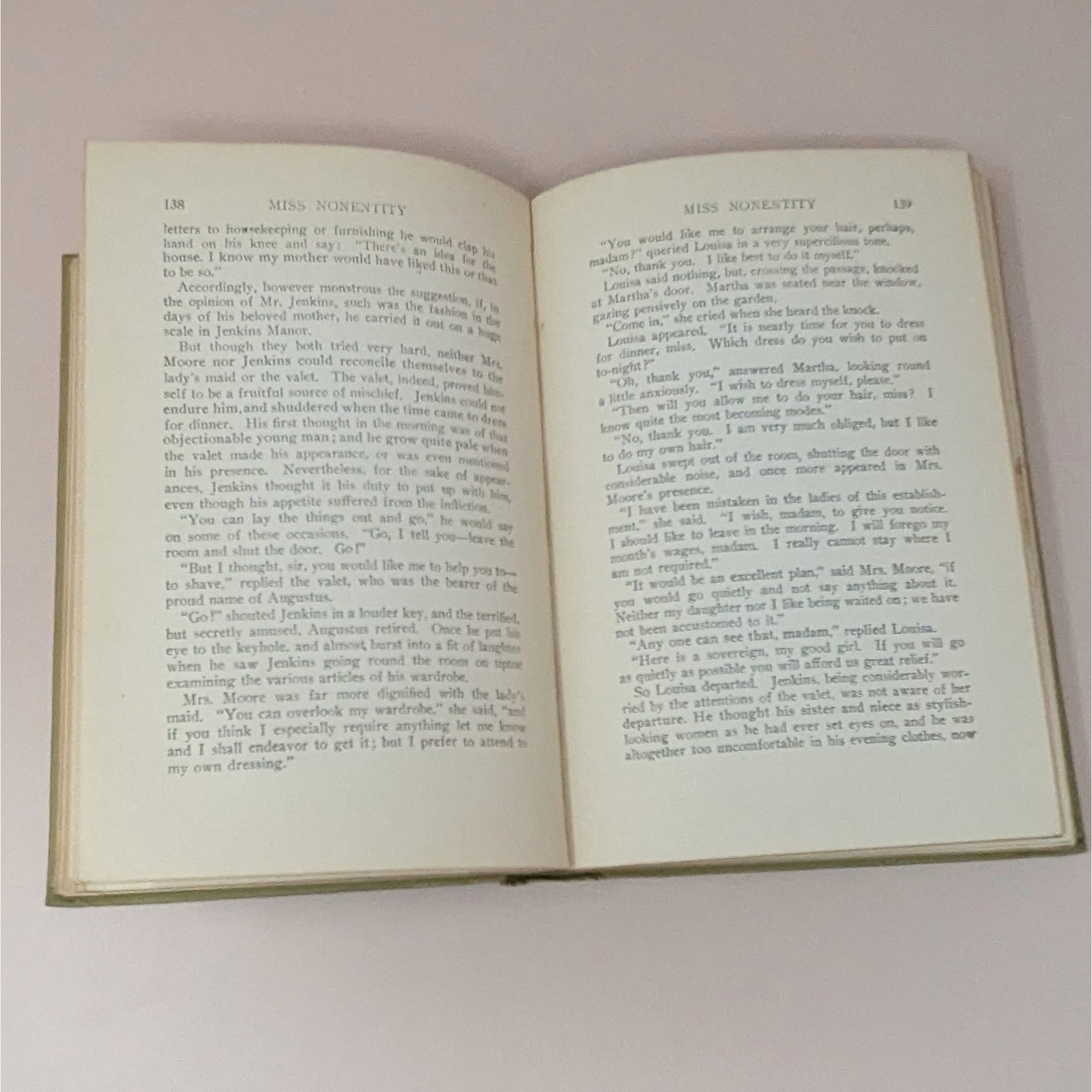 1900 Miss Nonentity Hardcover – Mrs. L.T. Meade – Victorian Girls' Fiction 