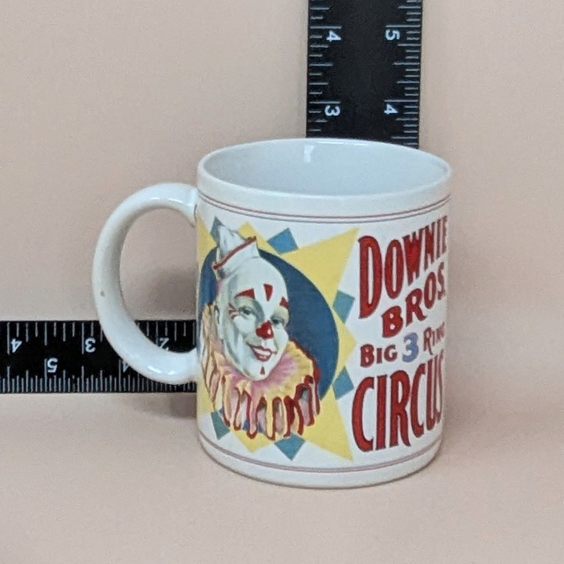 1987 Flambro Circus Poster Mugs – Set of 4 – Vintage Circus World Museum