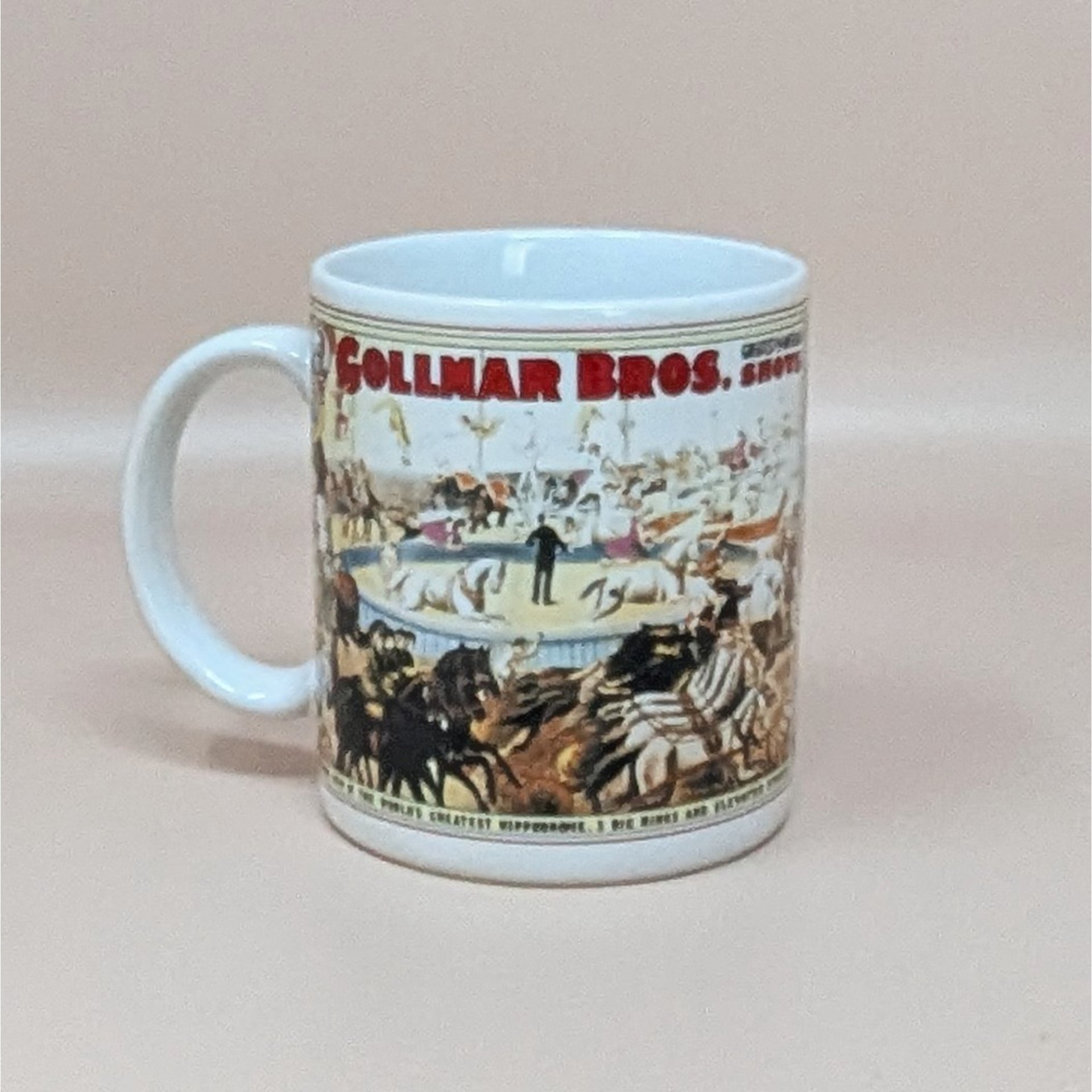 1987 Flambro Circus Poster Mugs – Set of 4 – Vintage Circus World Museum