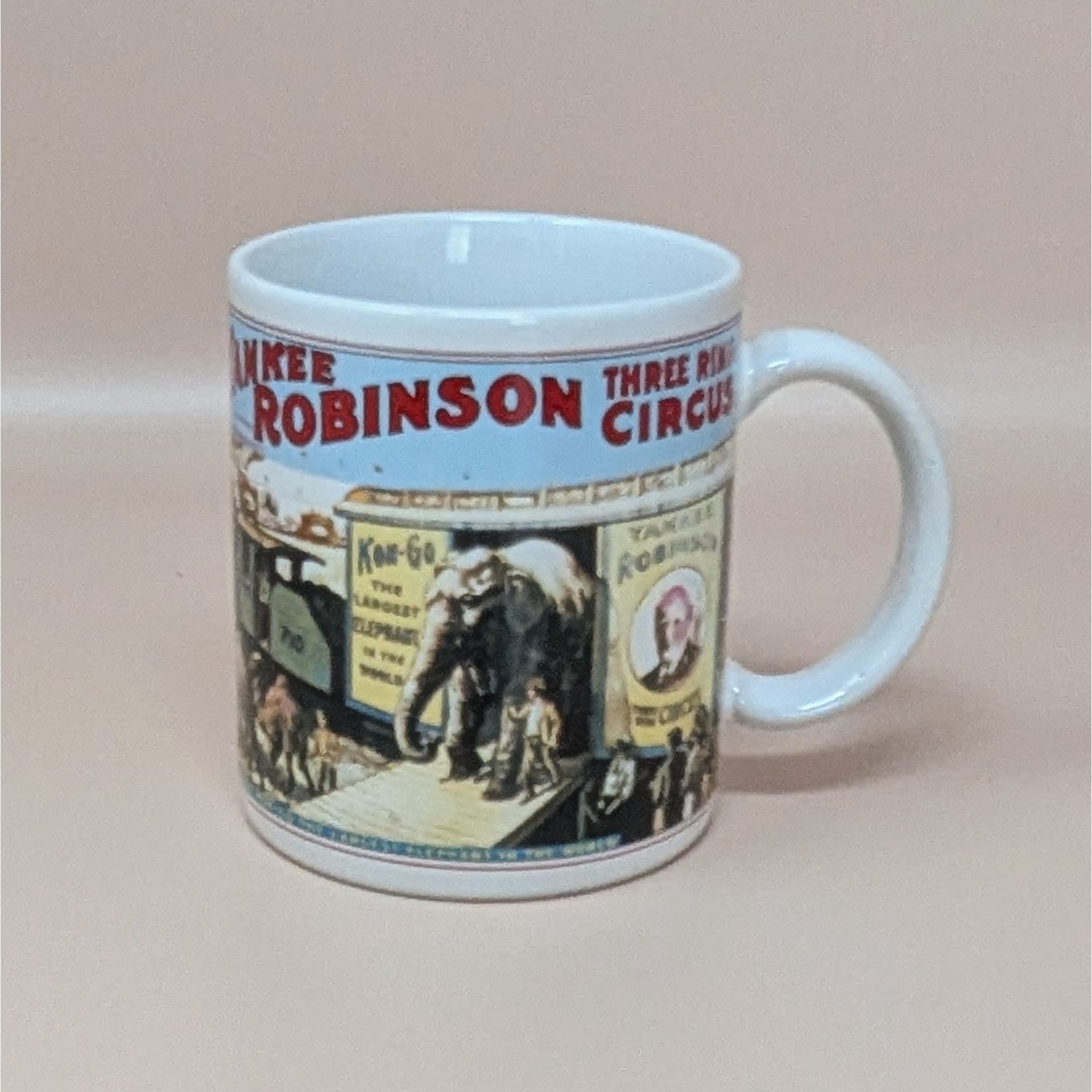 1987 Flambro Circus Poster Mugs – Set of 4 – Vintage Circus World Museum