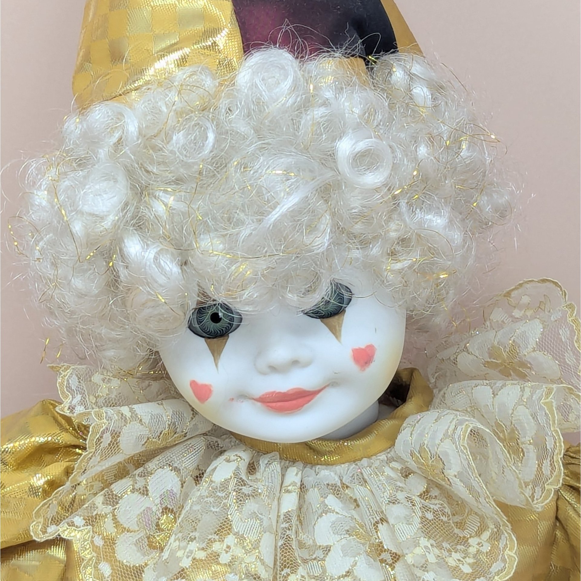 1990 Goebel Musical Doll  Betty Jane Carter Gold Dust Limited Edition