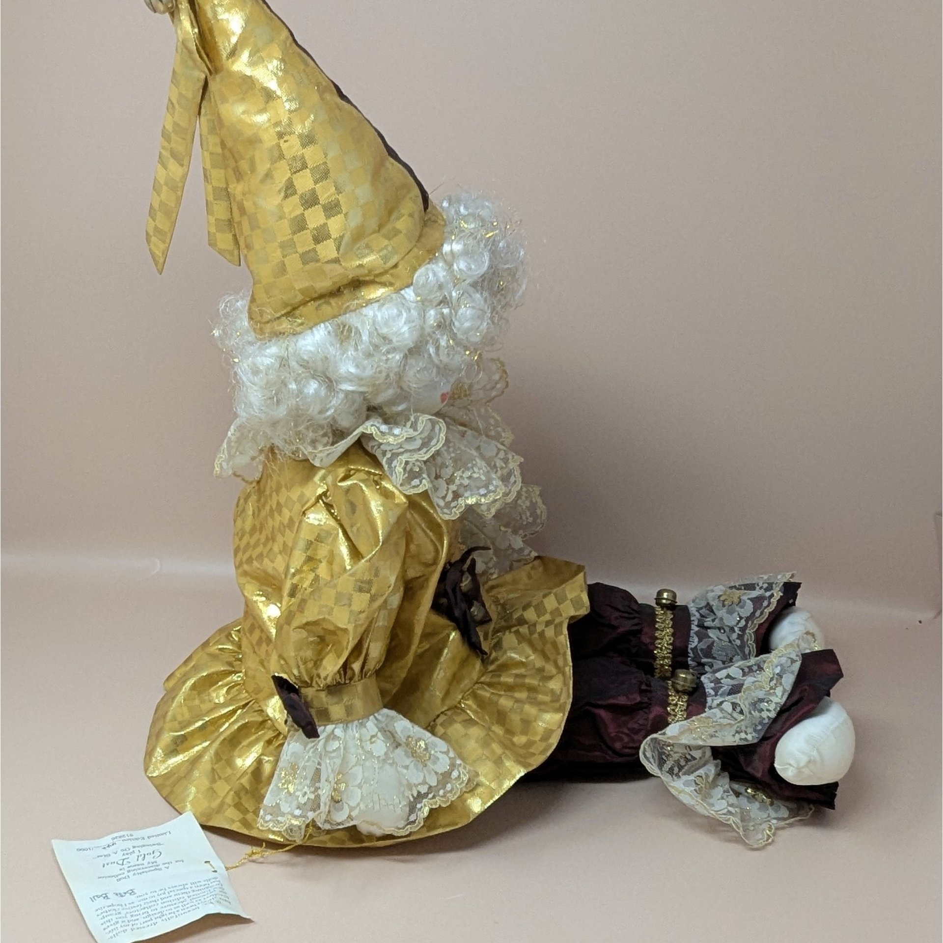 1990 Goebel Musical Doll – Betty Jane Carter Gold Dust – Limited Edition 442/1000