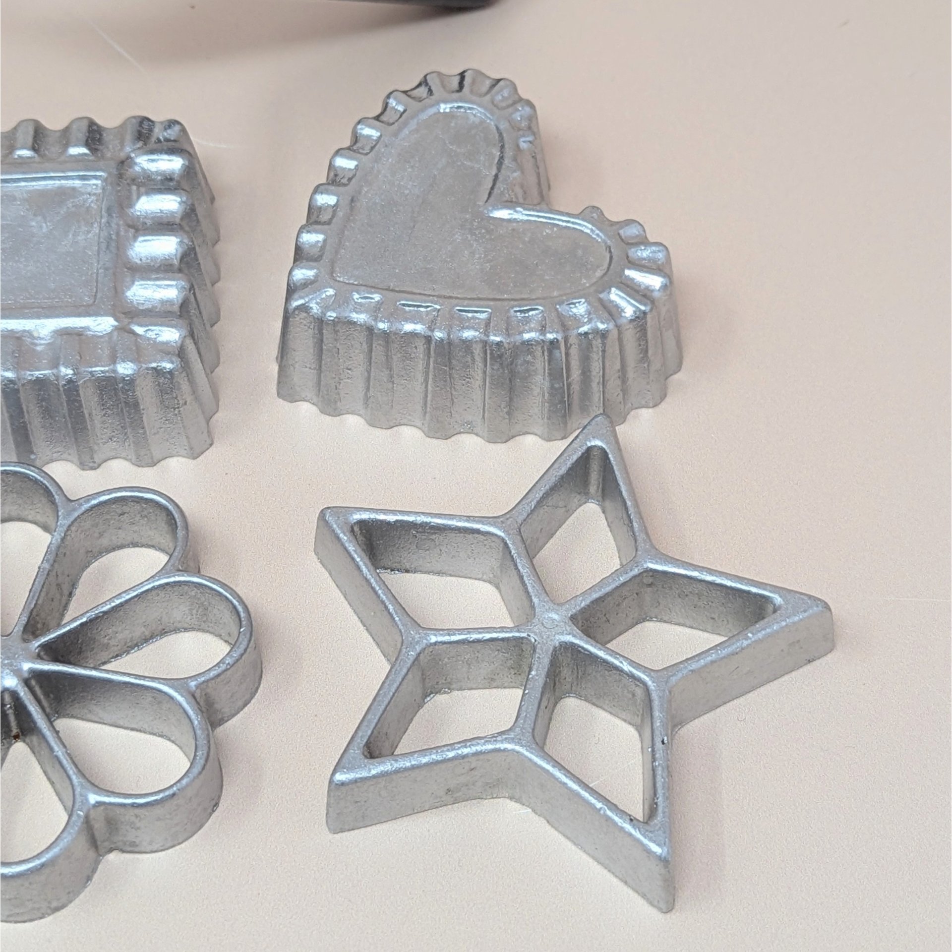 Vintage Nordic Ware Rosette Set – Double Timbale Iron – Mid-Century Scandinavian Kitchen