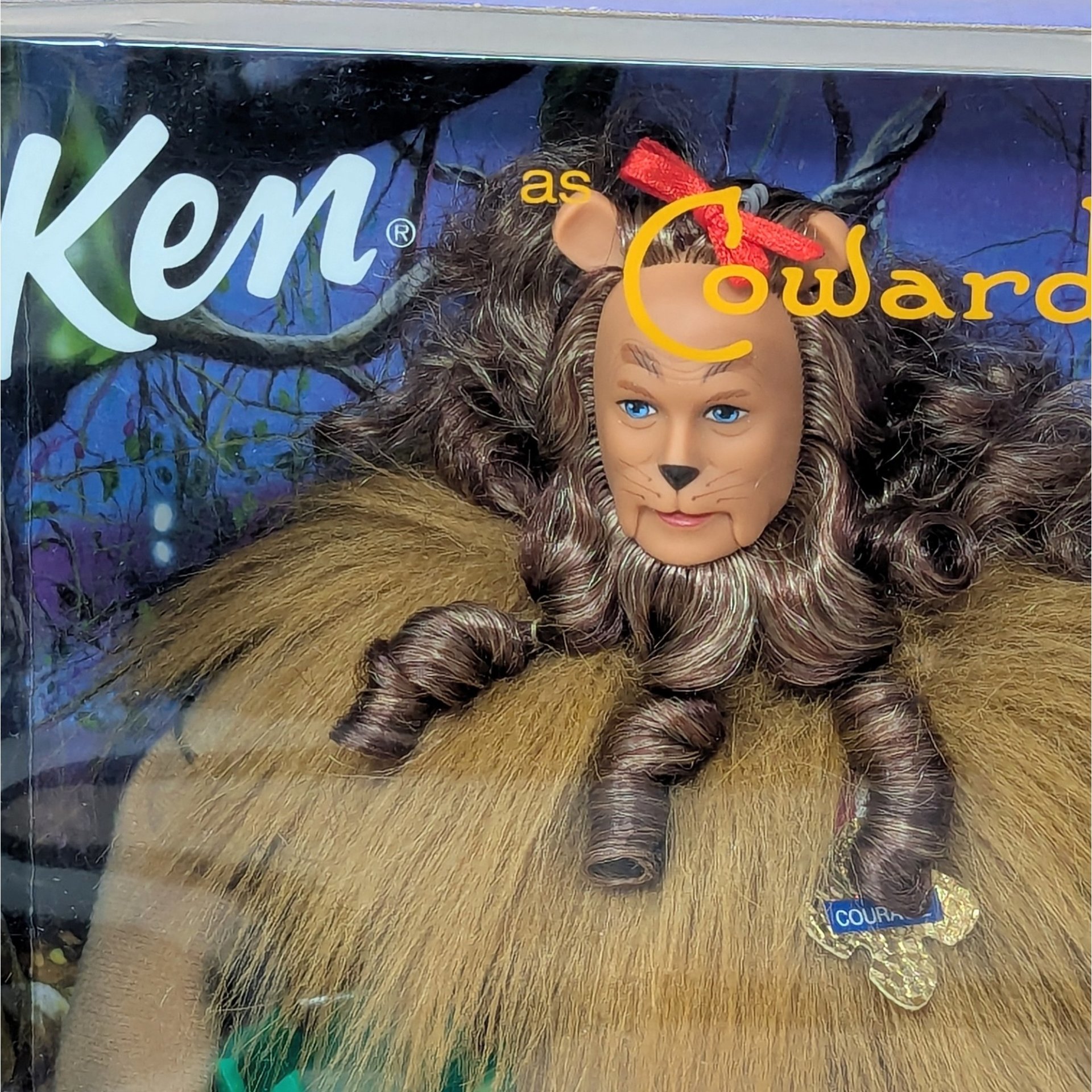 1999 Ken as Cowardly Lion Doll – Wizard of Oz Collector Edition