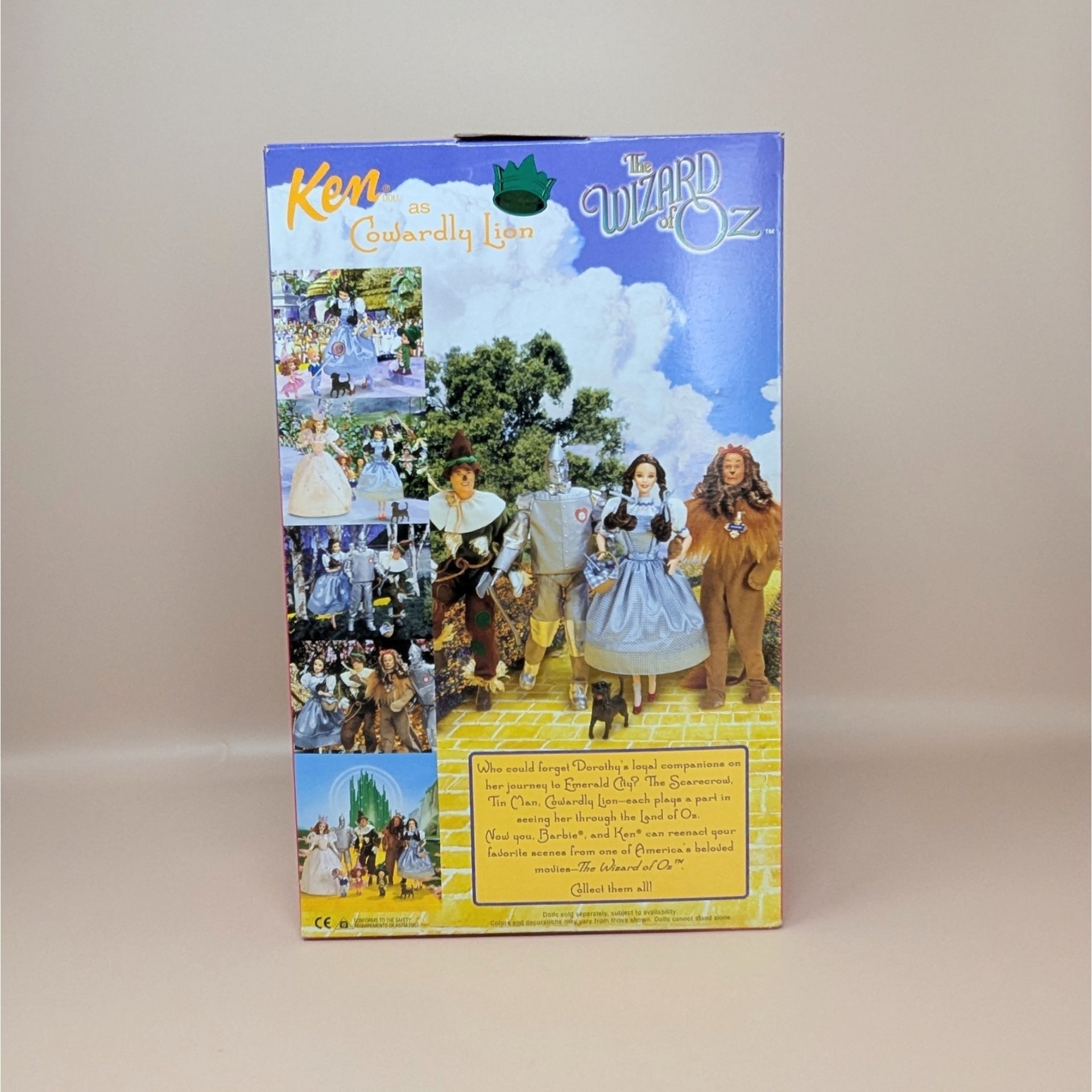 1999 Ken as Cowardly Lion Doll – Wizard of Oz Collector Edition