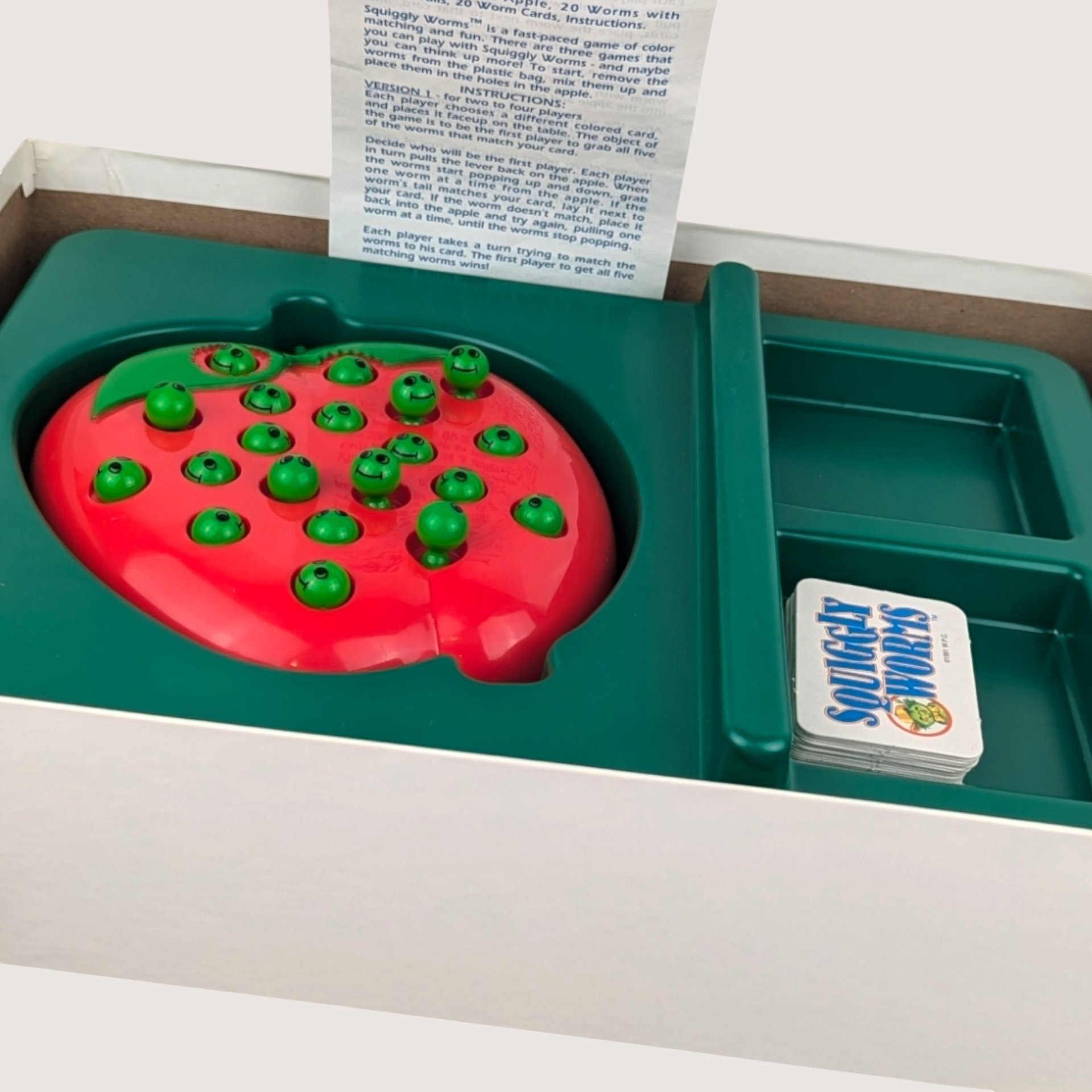 1991 Golden Squiggly Worms Game