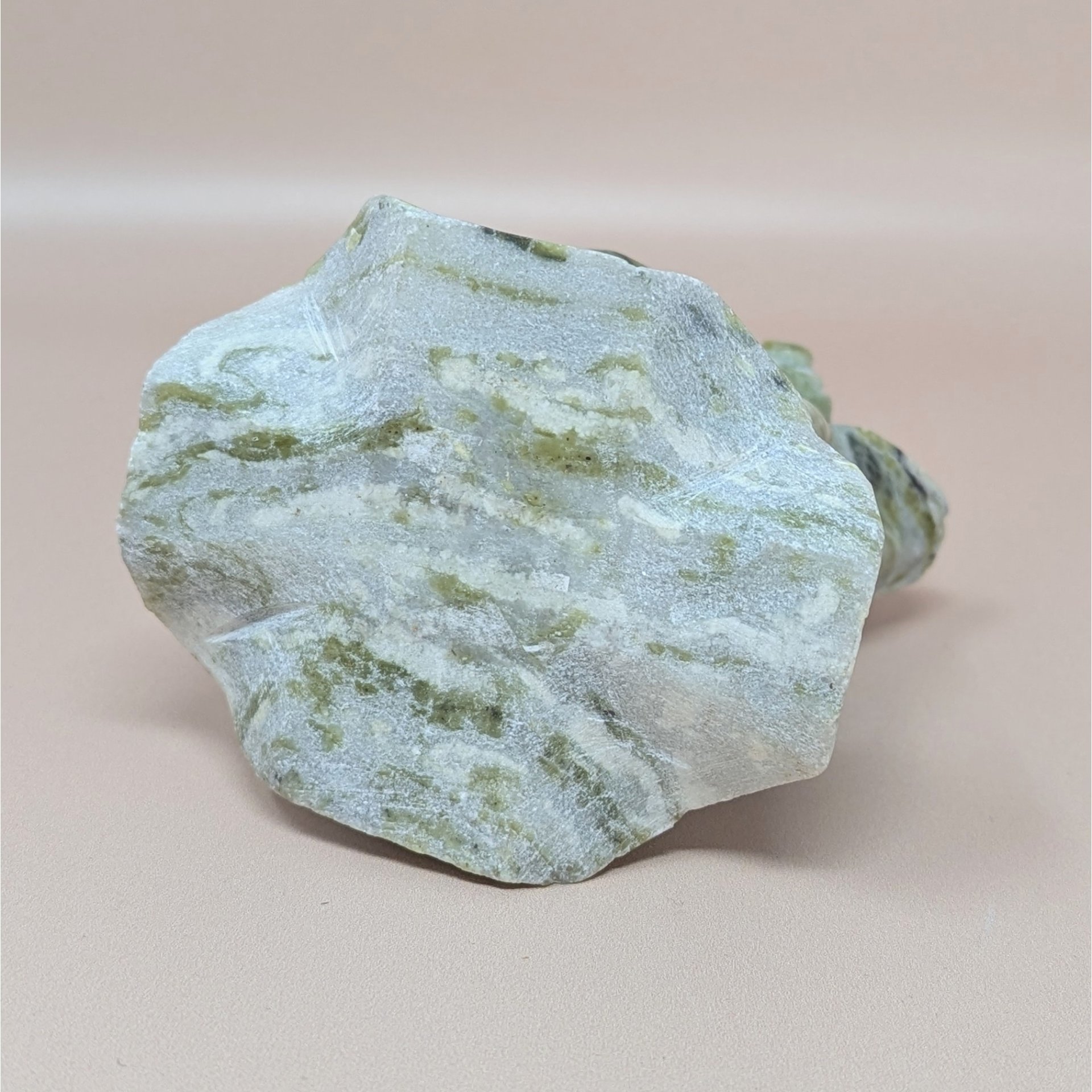 Nephrite Jade Frog – Vintage Chinese Hand Carved Stone – Artisan Figurine