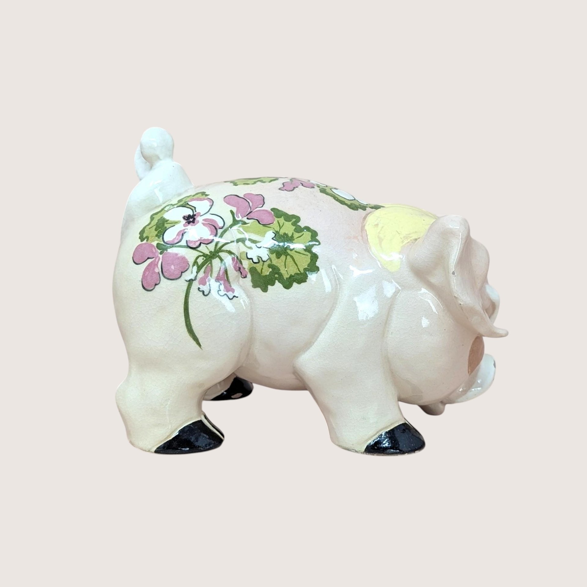 1940s Kay Finch Grumpy Pig California Pottery