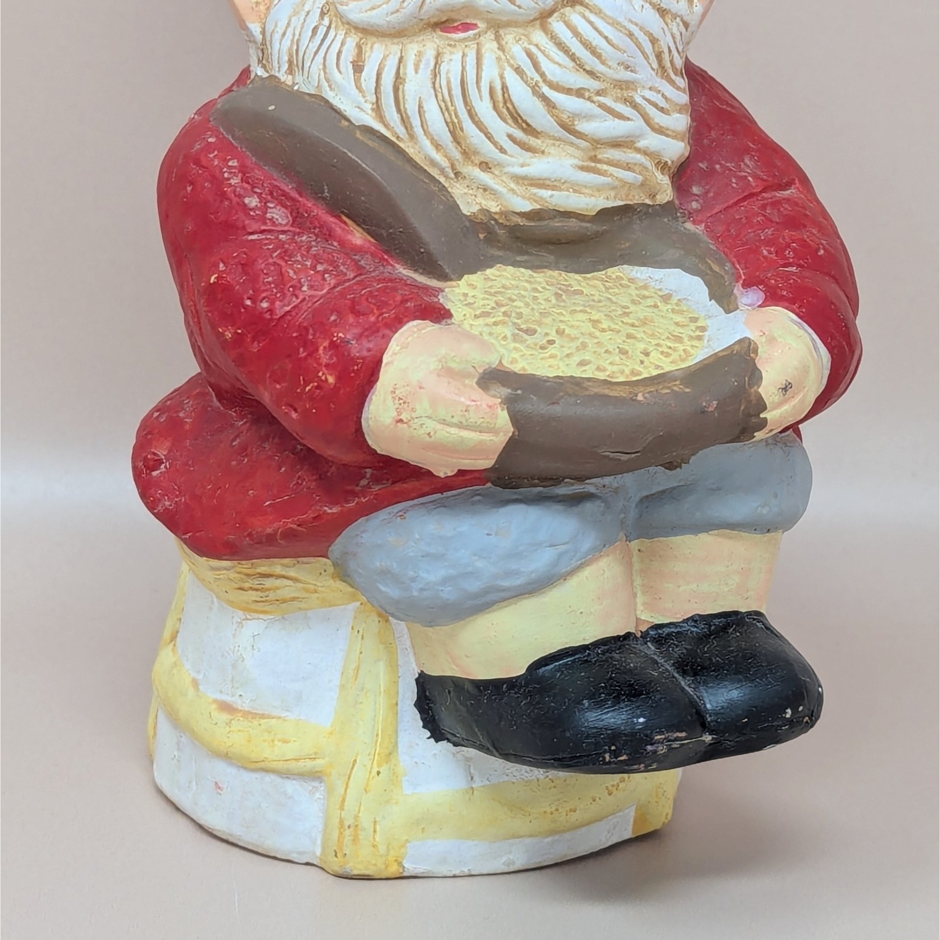 1970s Whimsical Ceramic Garden Gnome Figurine