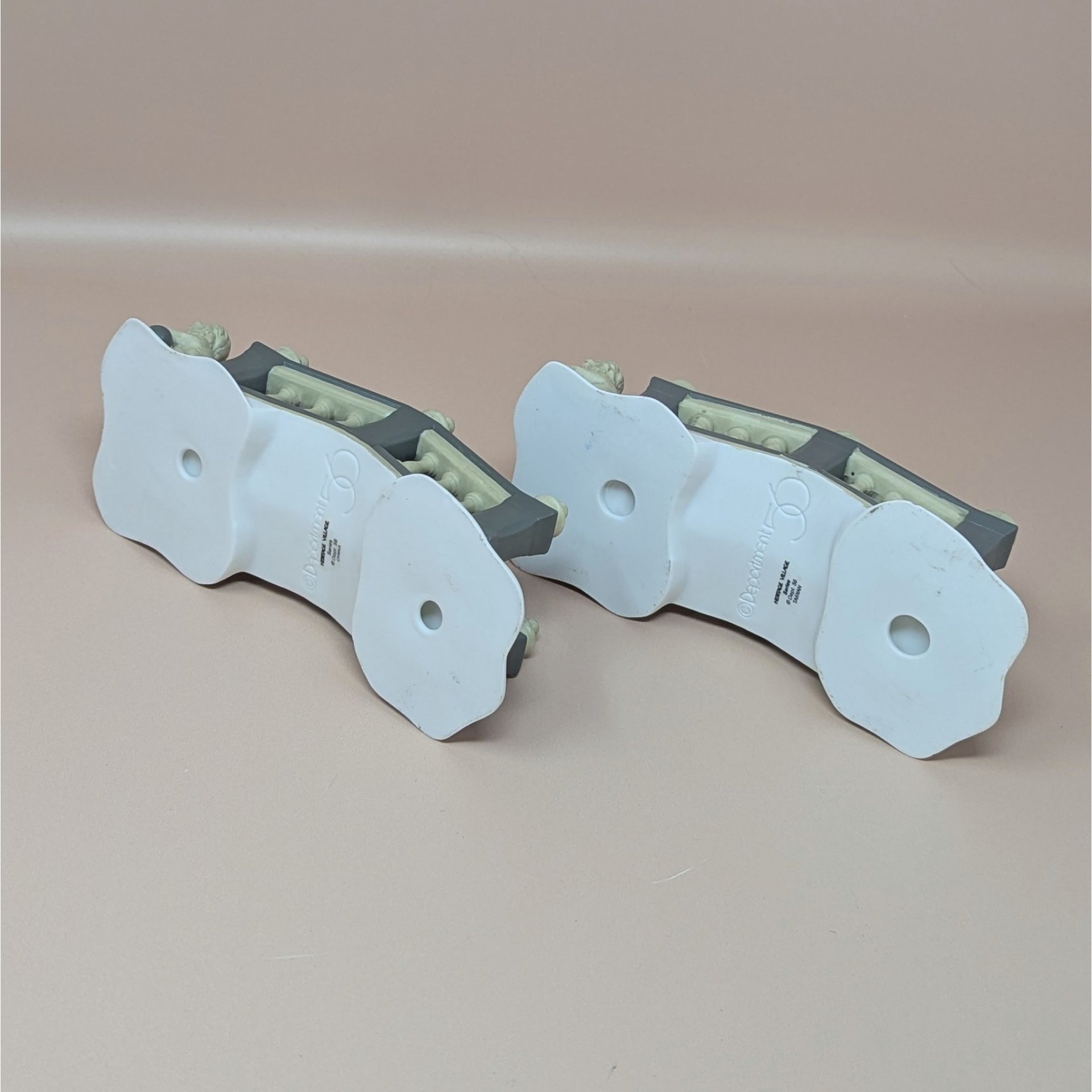 1990s Department 56 Heritage Village Bridges Pair