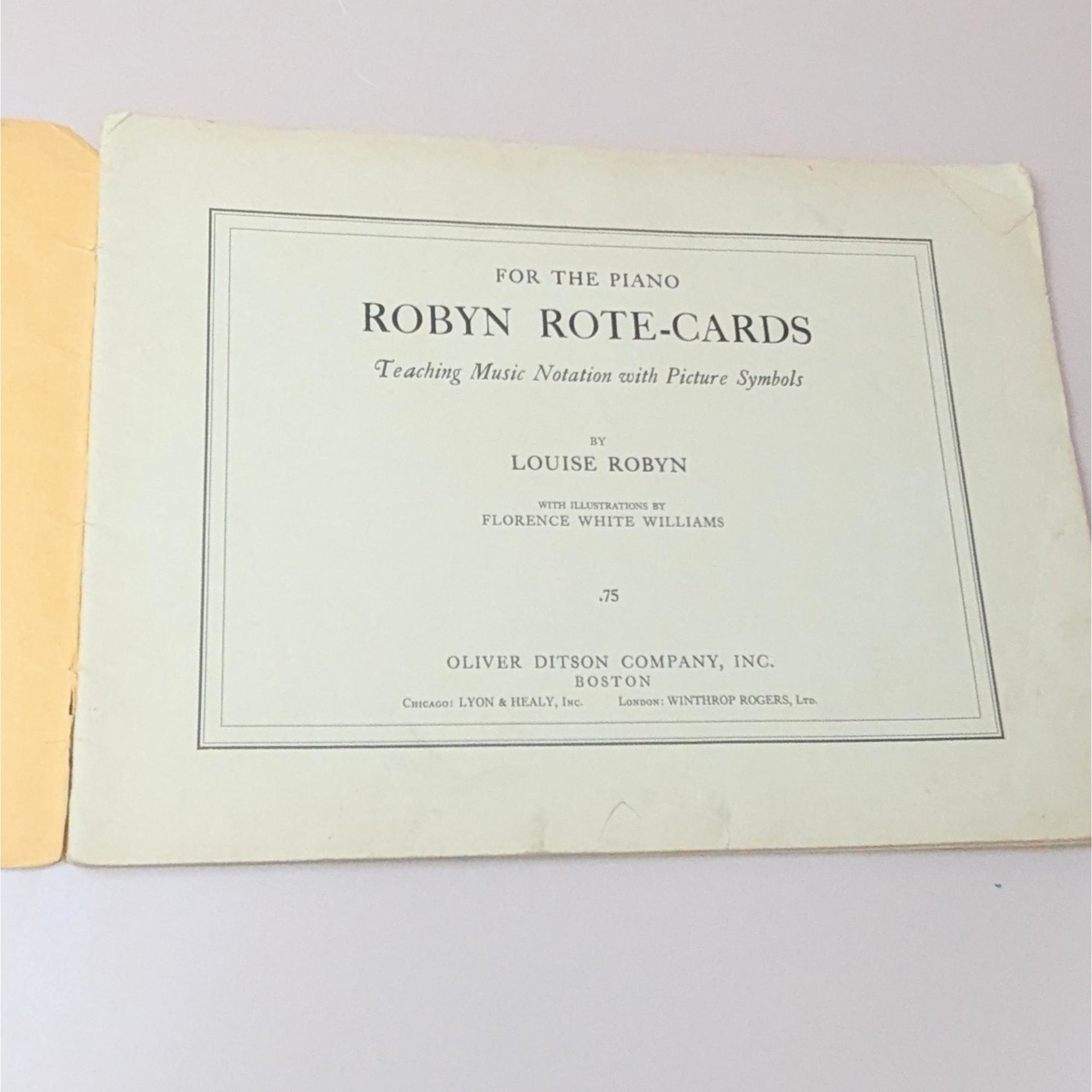 1935 Robyn Rote-Cards by Louise Robyn