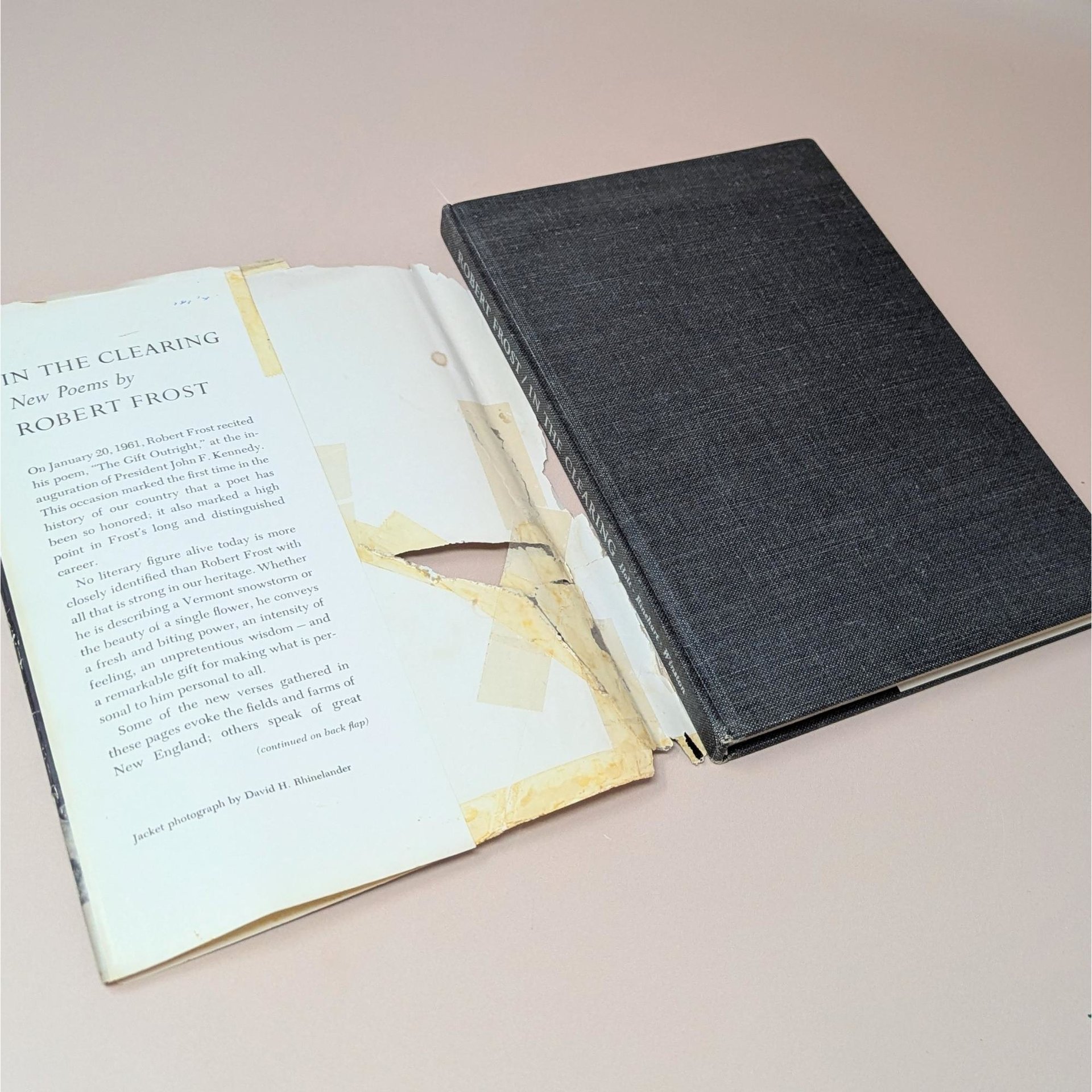 1962 In the Clearing by Robert Frost