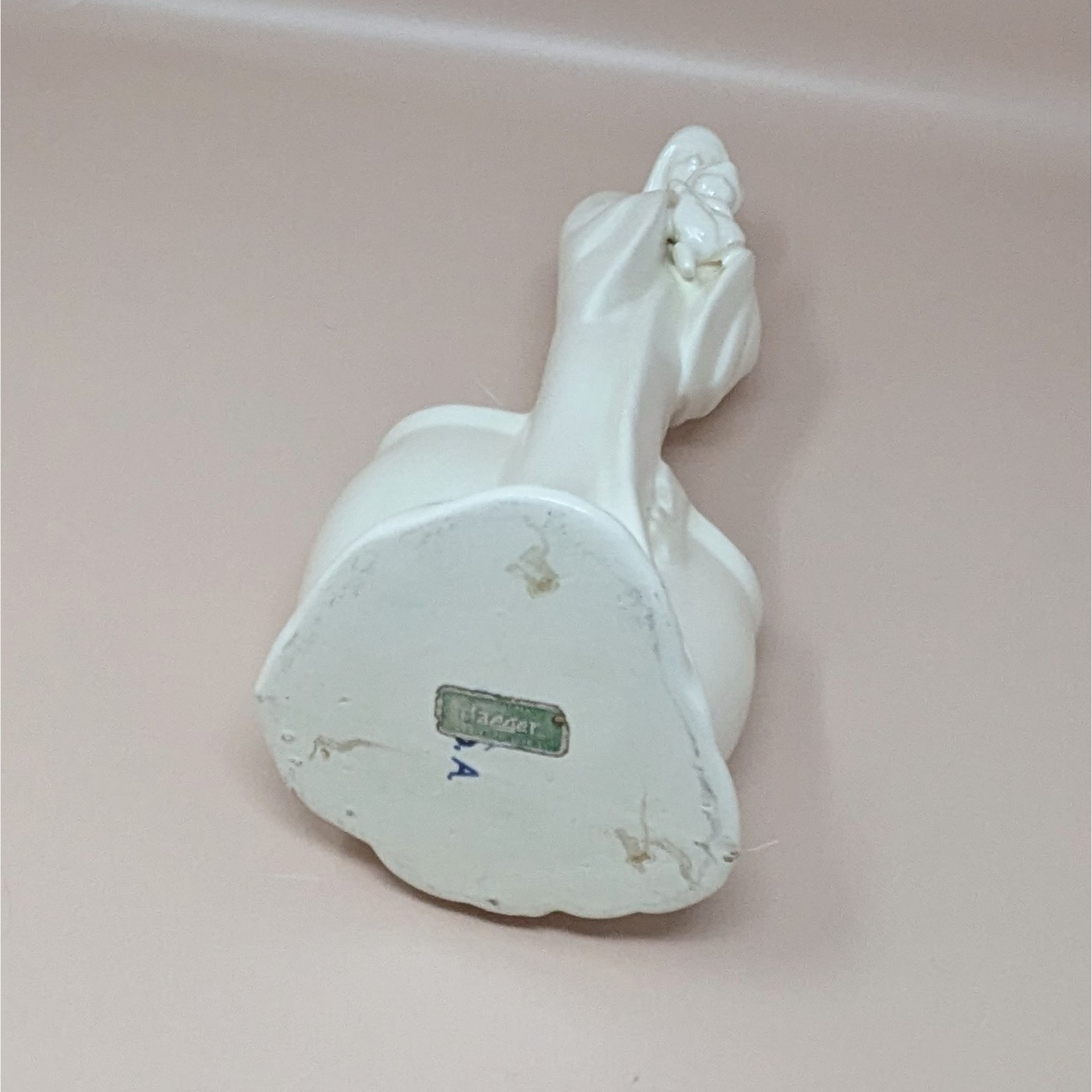 1960s Haeger Madonna and Child Ceramic Planter