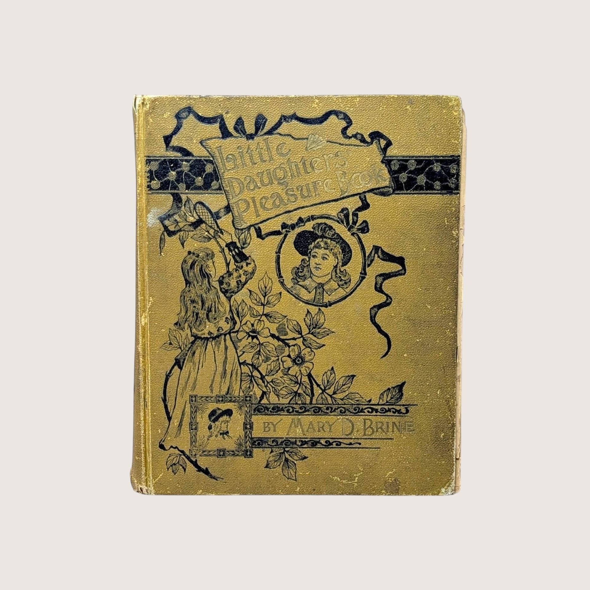 1891 Little Daughters Pleasure Book by Mary D. Brine