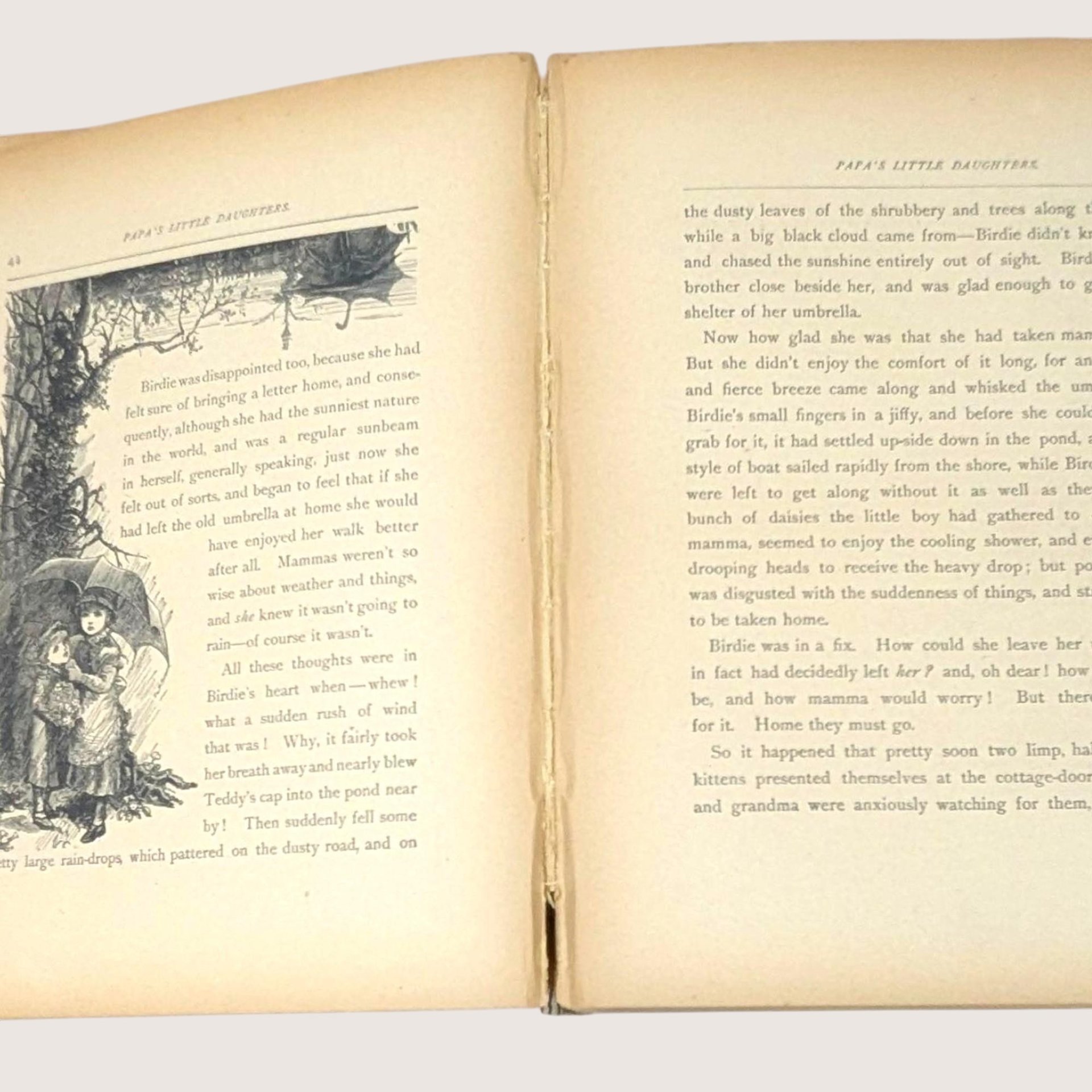1891 Little Daughters Pleasure Book by Mary D. Brine
