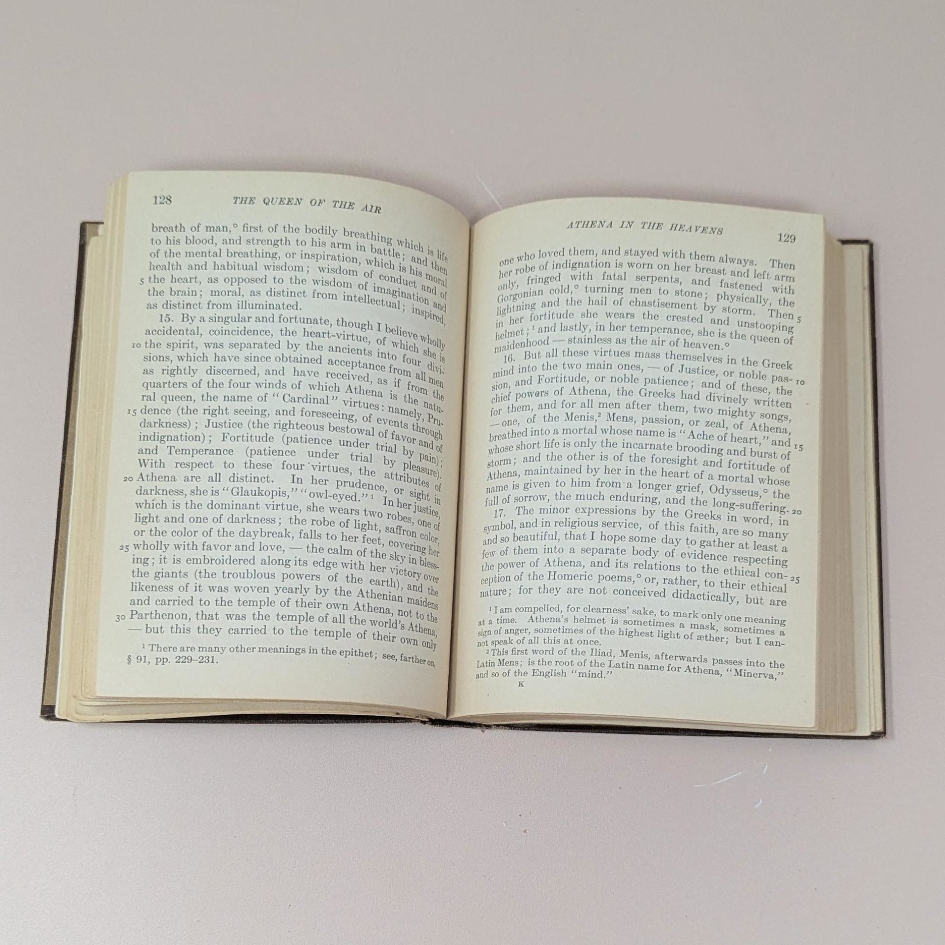 1918 Crown of Wild Olive and Queen of the Air by John Ruskin