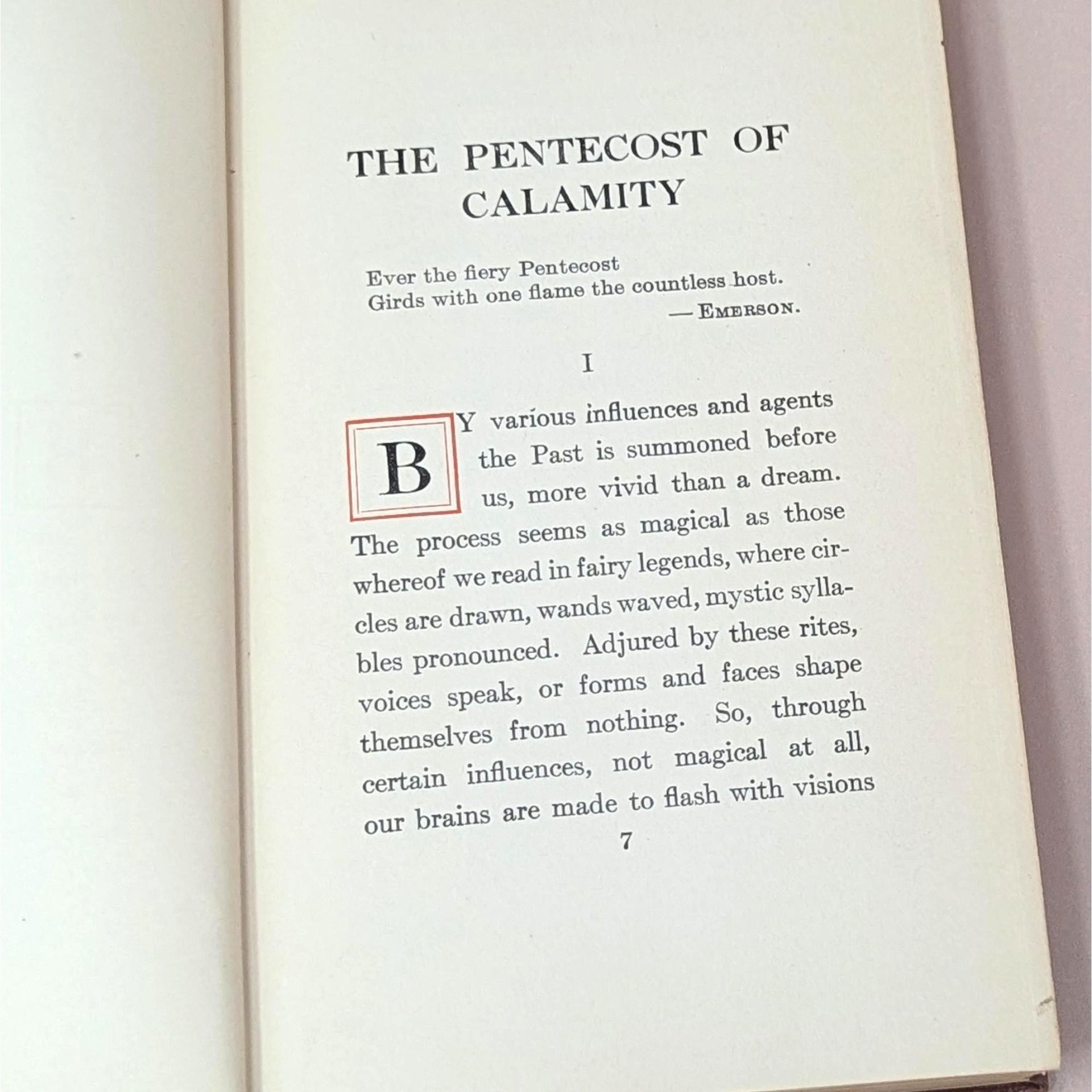 1915 The Pentecost of Calamity by Owen Wister