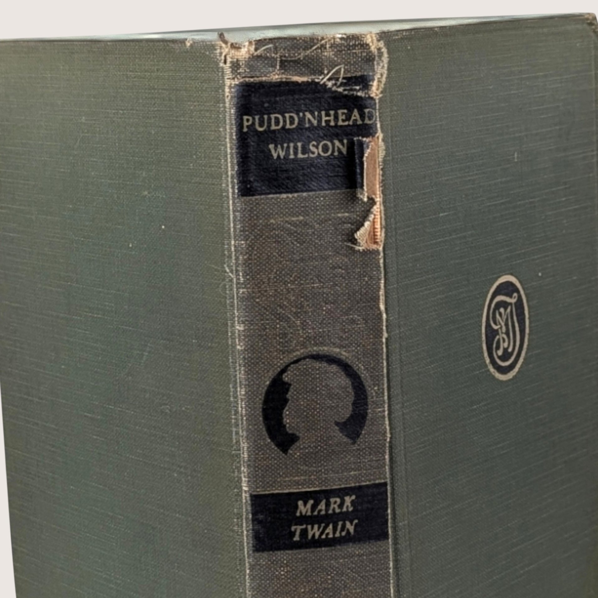 Antique Pudd'nhead Wilson The Complete Works Of Mark Twain Hardcover Book