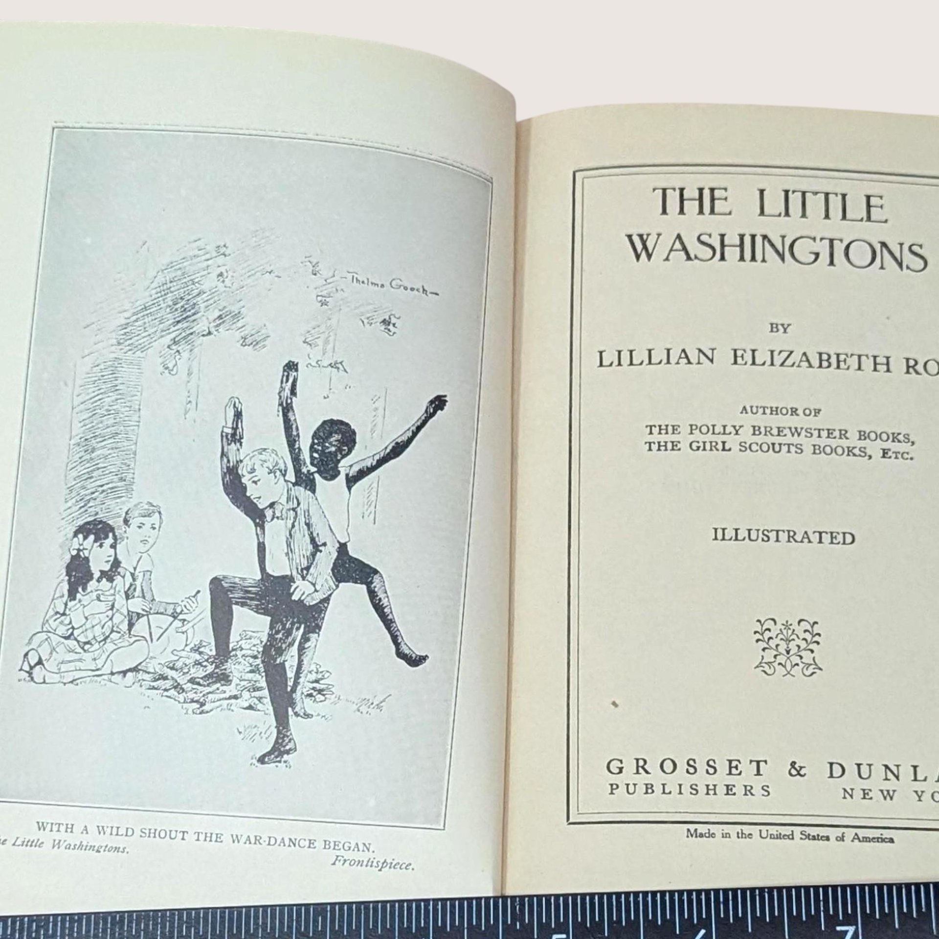1918 The Little Washingtons Set by Lillian Elizabeth Roy