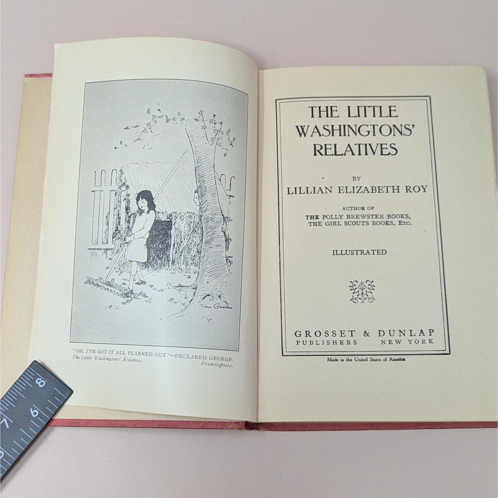 1918 The Little Washingtons Set by Lillian Elizabeth Roy