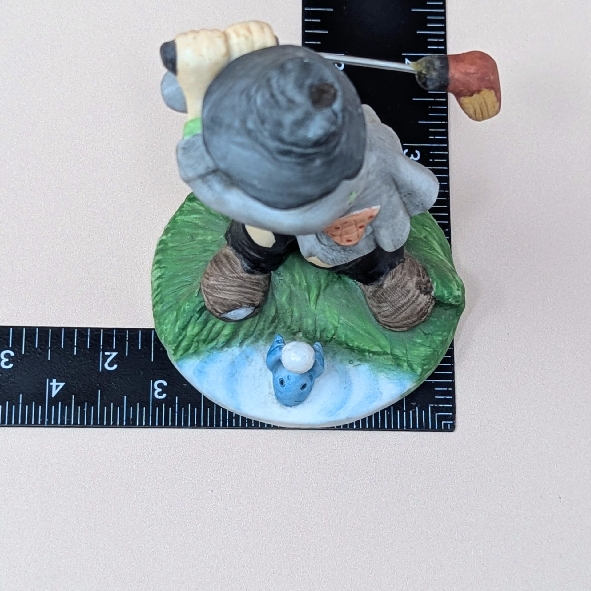 1980s Emmett Kelly Jr Flambro The Golfer Clown Figurine