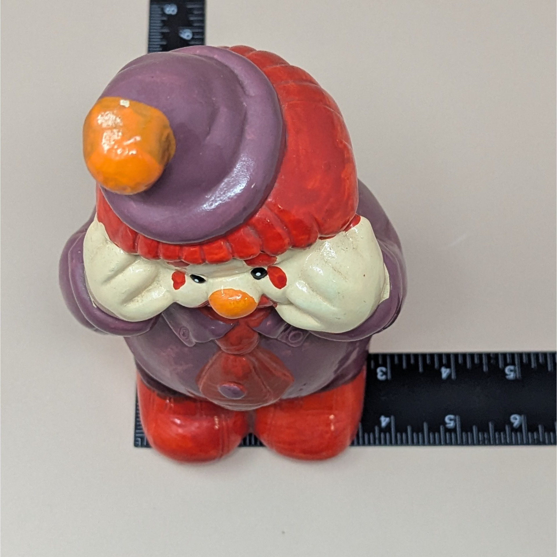 1989 Artmark Handpainted Ceramic Crying Clown Figurine