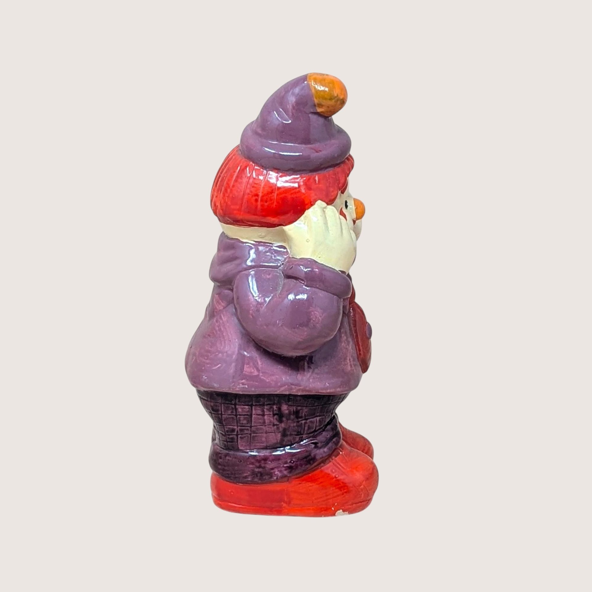 1989 Artmark Handpainted Ceramic Crying Clown Figurine
